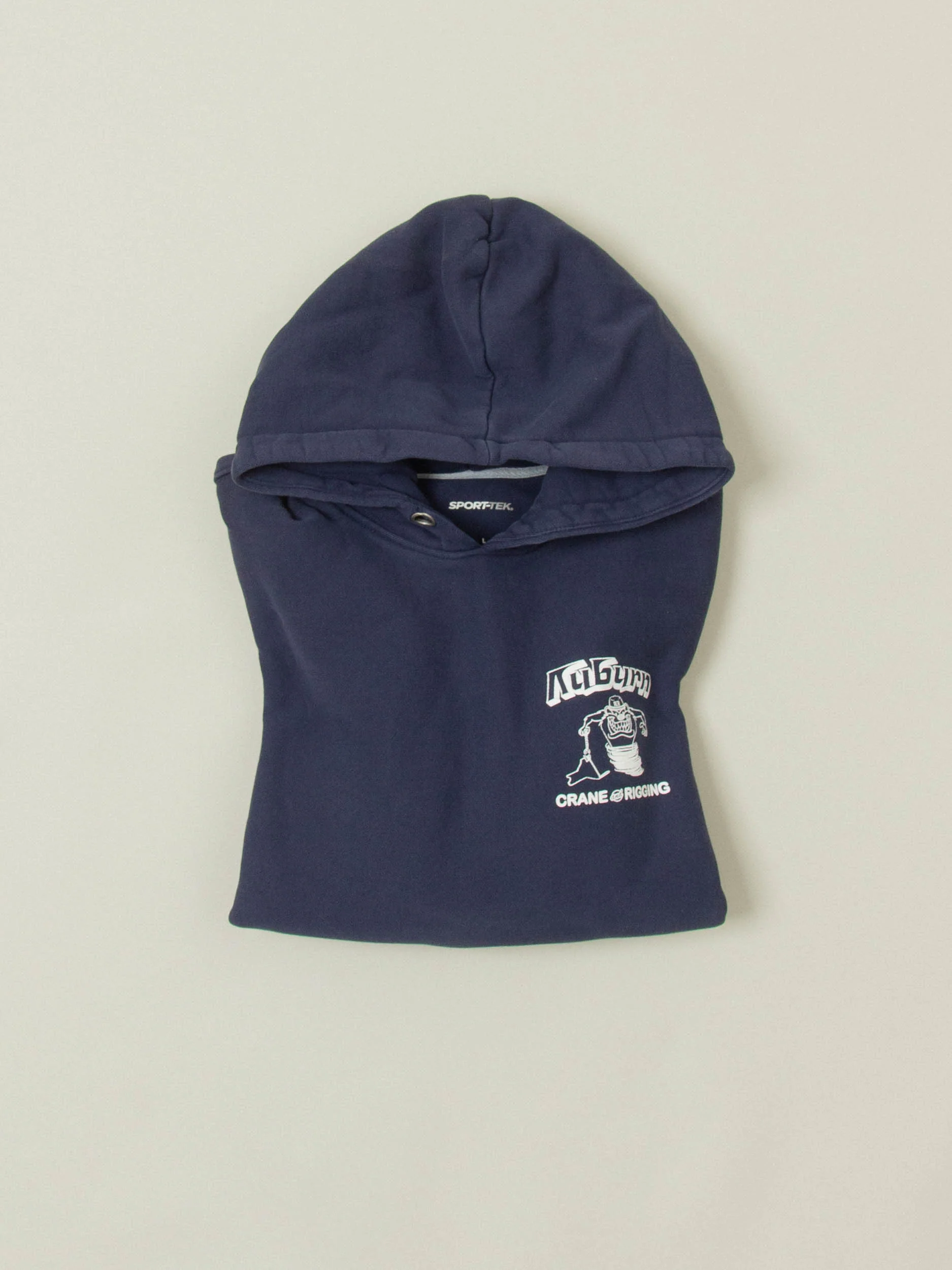 2000s 'Auburn Crane and Rigging' Heavyweight Hoodie (L) - Image 6