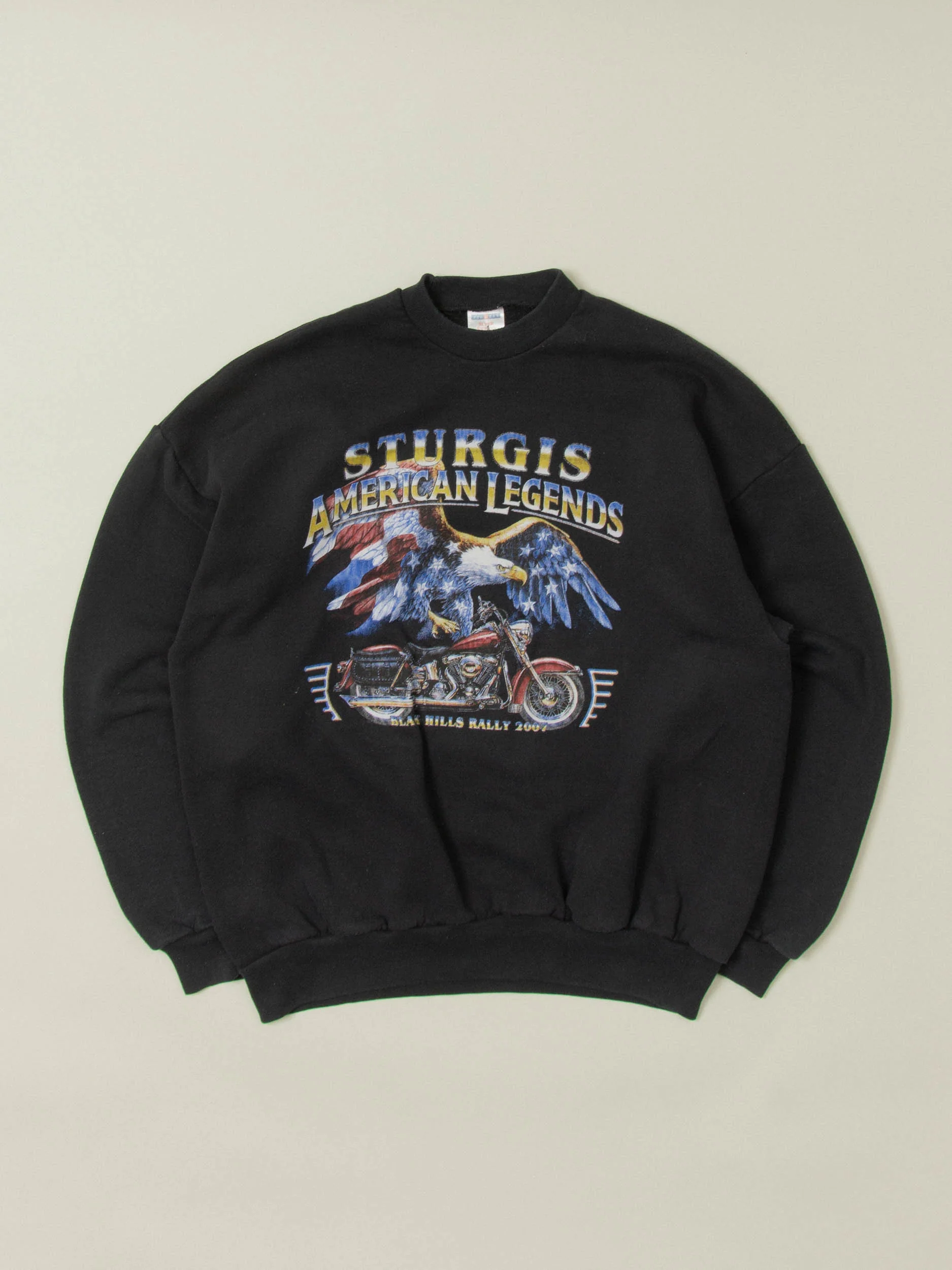 2000s Black Hills Motorcycle Sweatshirt (XL)