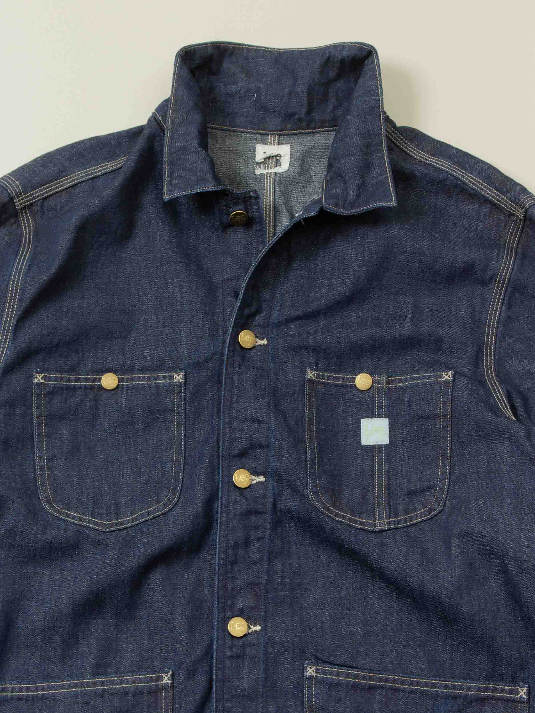 2000s Lee Collaboration Loco Chore Denim Jacket - Image 3