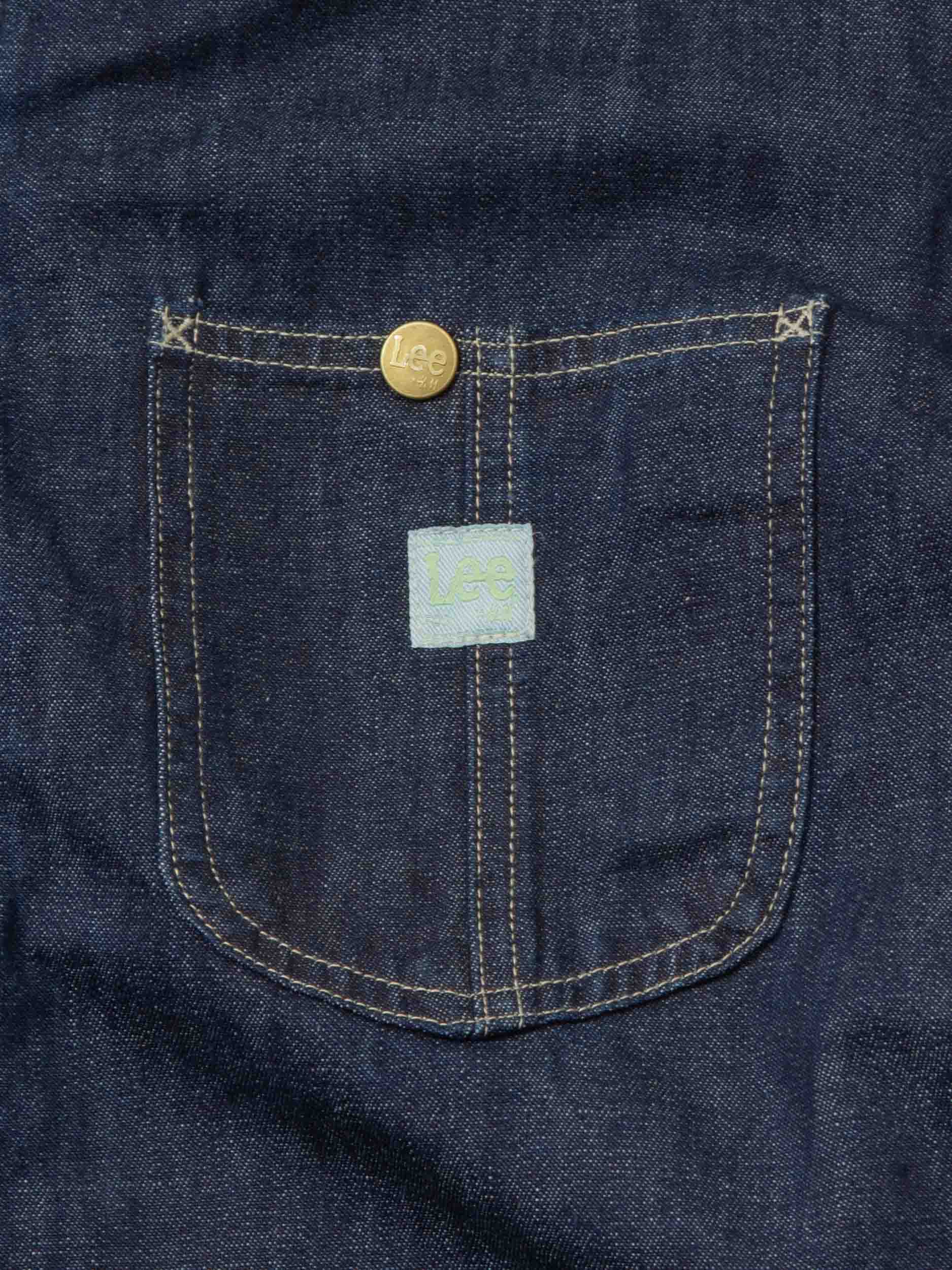 2000s Lee Collaboration Loco Chore Denim Jacket - Image 4