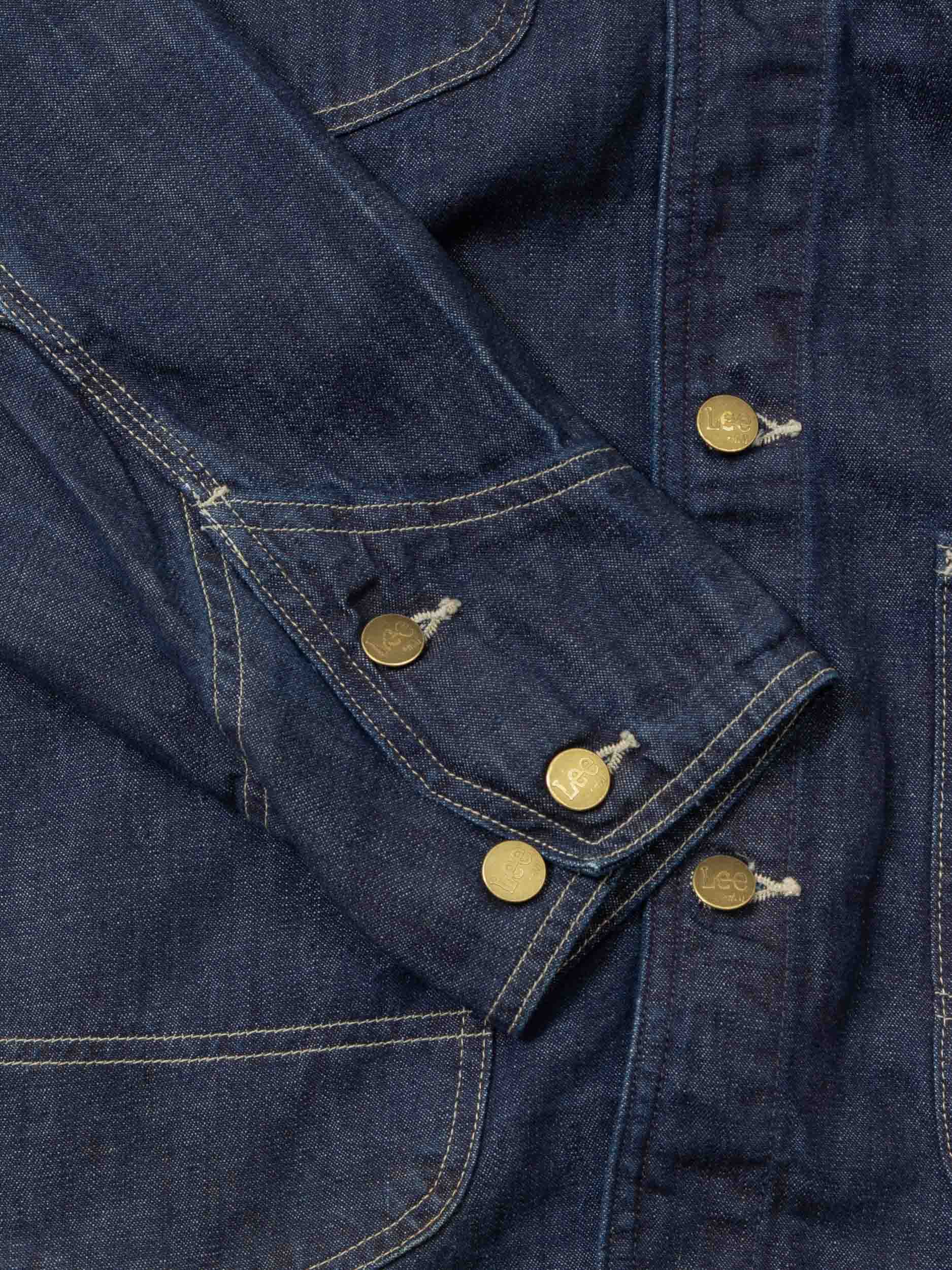 2000s Lee Collaboration Loco Chore Denim Jacket - Image 5