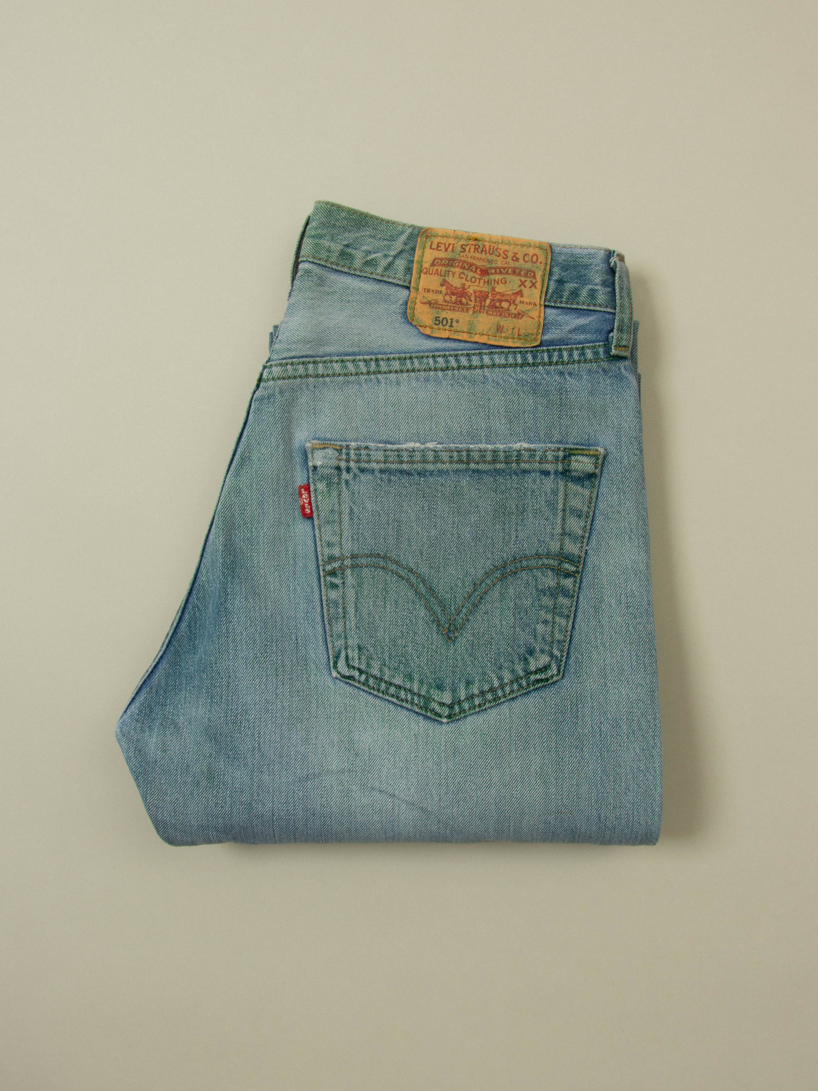 2000s Levi's 501 Jeans (30x34) - Image 6