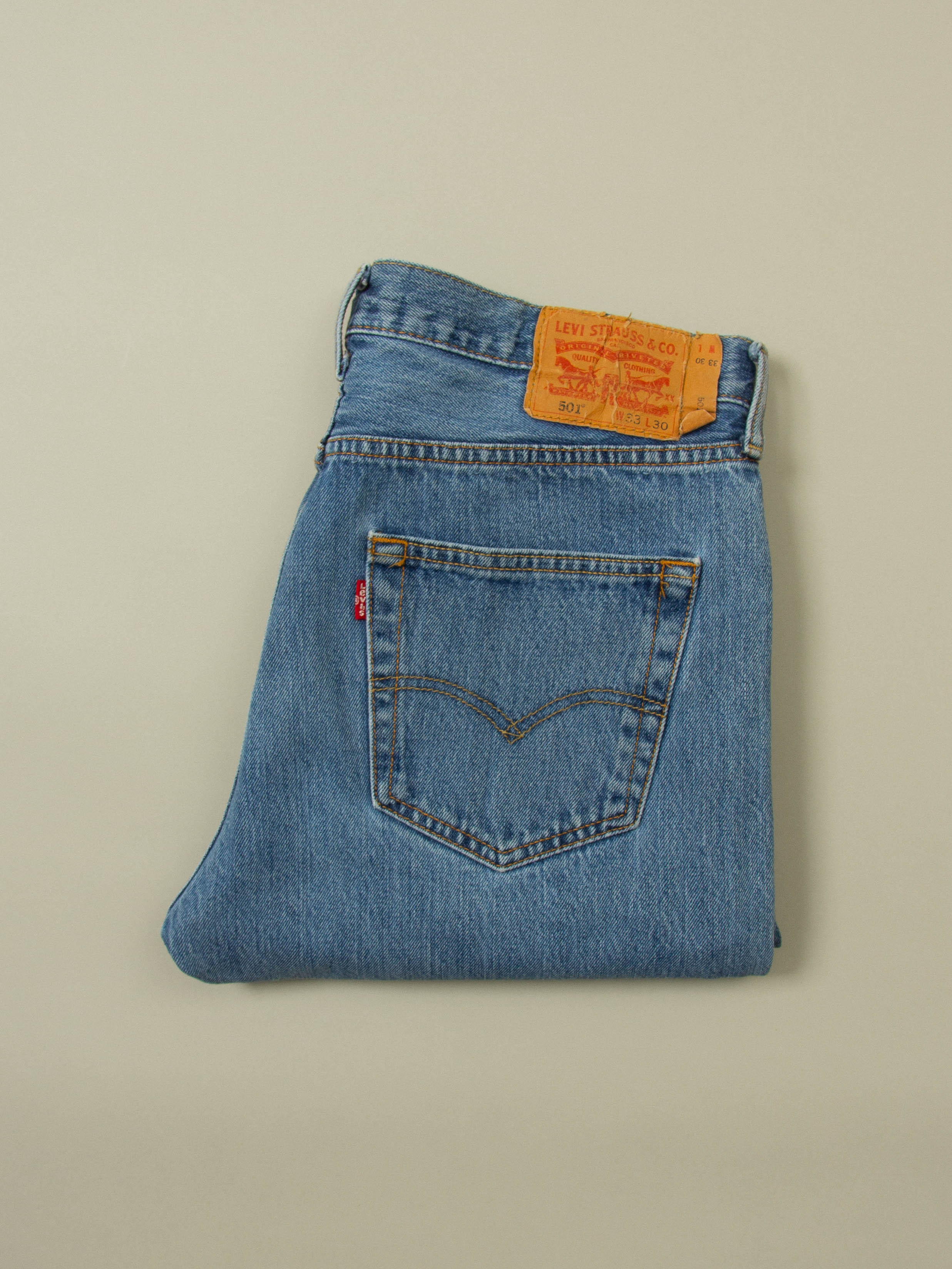 2000s Levi's 501 Jeans (34x30) - Image 6