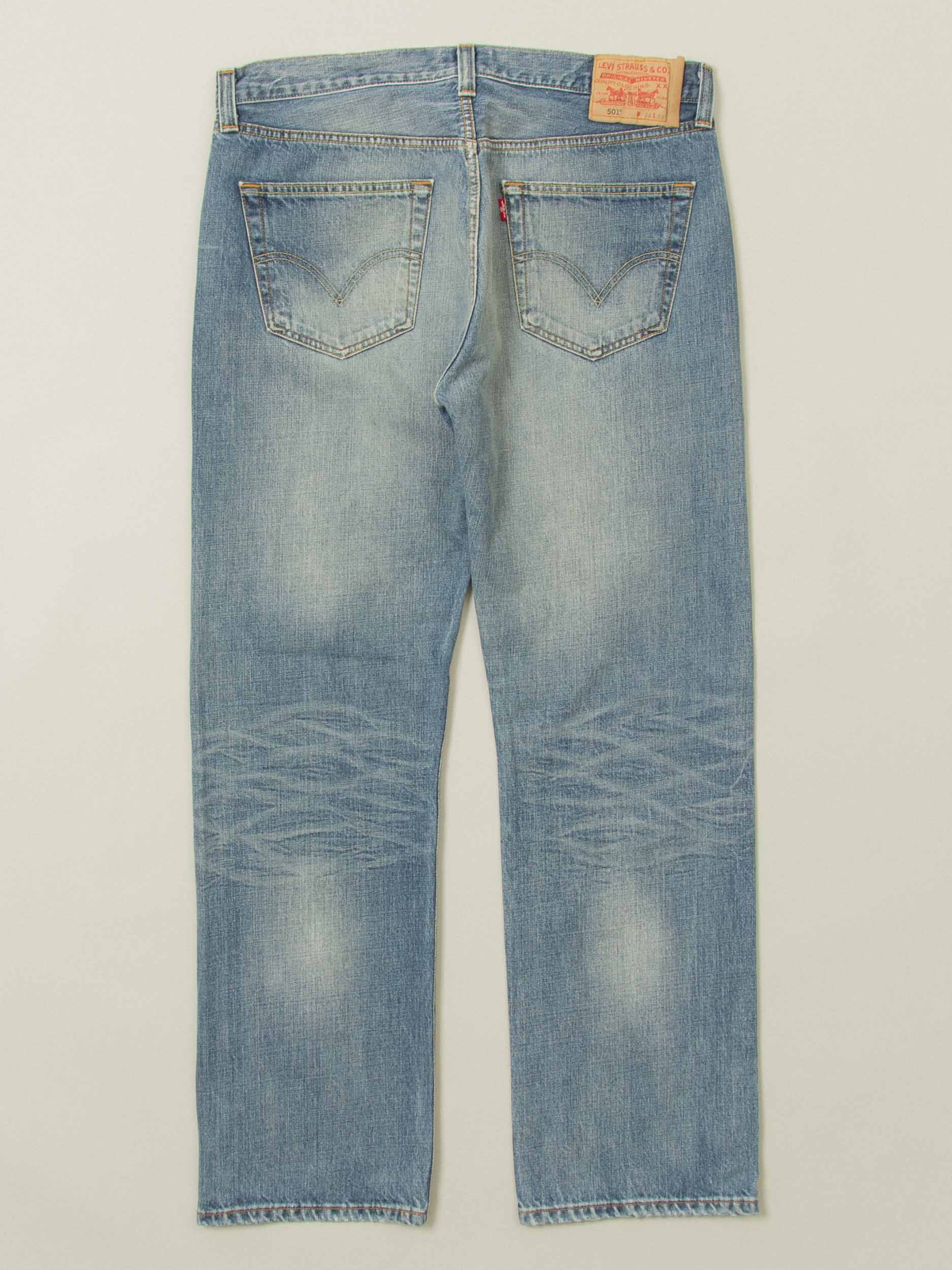 2000s Levi's 501 Jeans (36x32) - Image 2