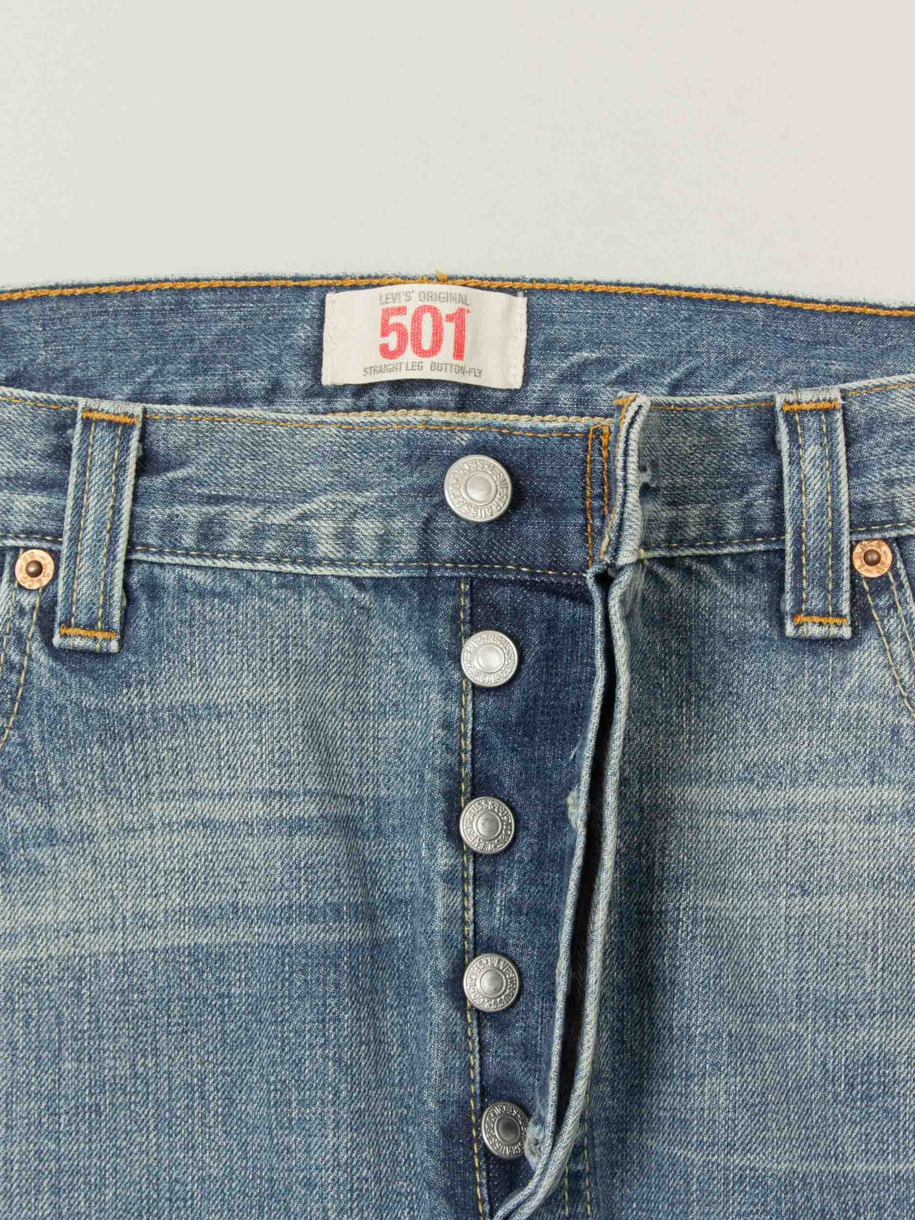 2000s Levi's 501 Jeans (36x32) - Image 3