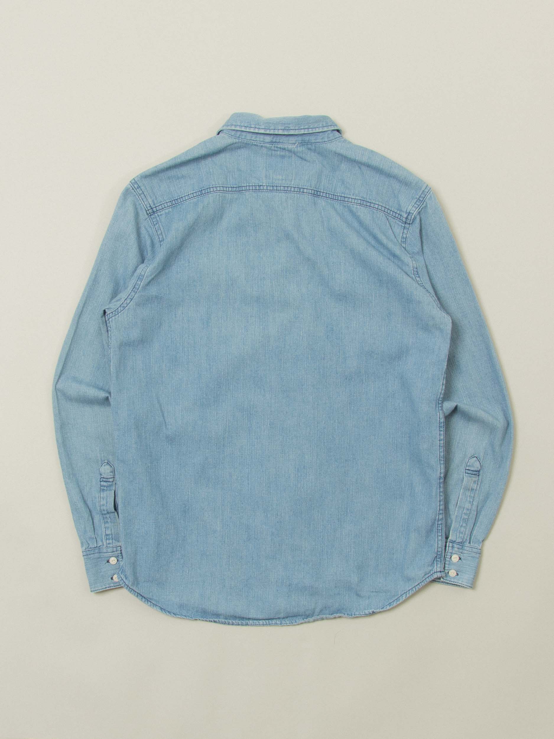 2000s Levi's Denim Shirt (M) - Image 4