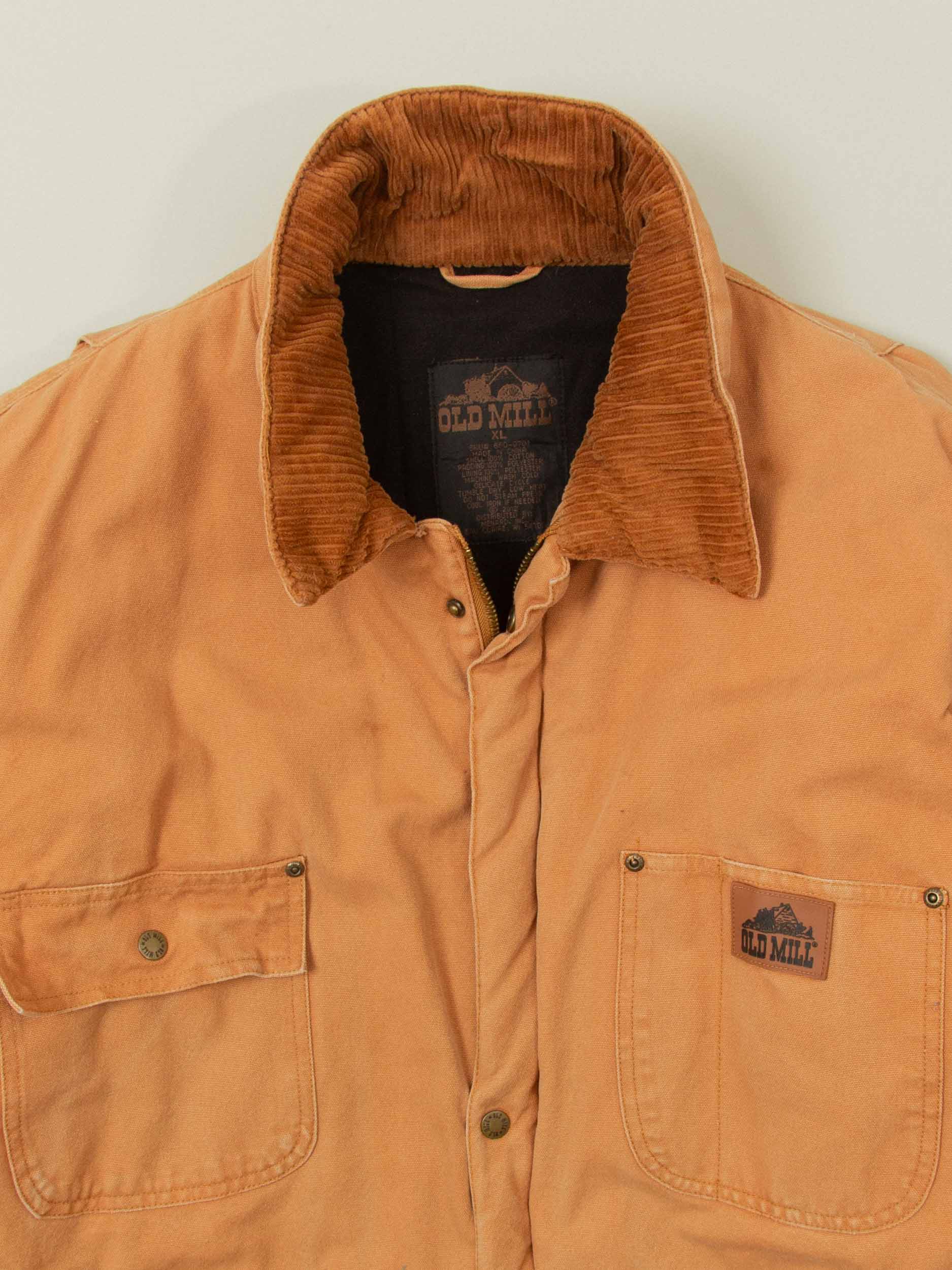 2000s Old Mill Padded Workwear Jacket (XL) - Image 2