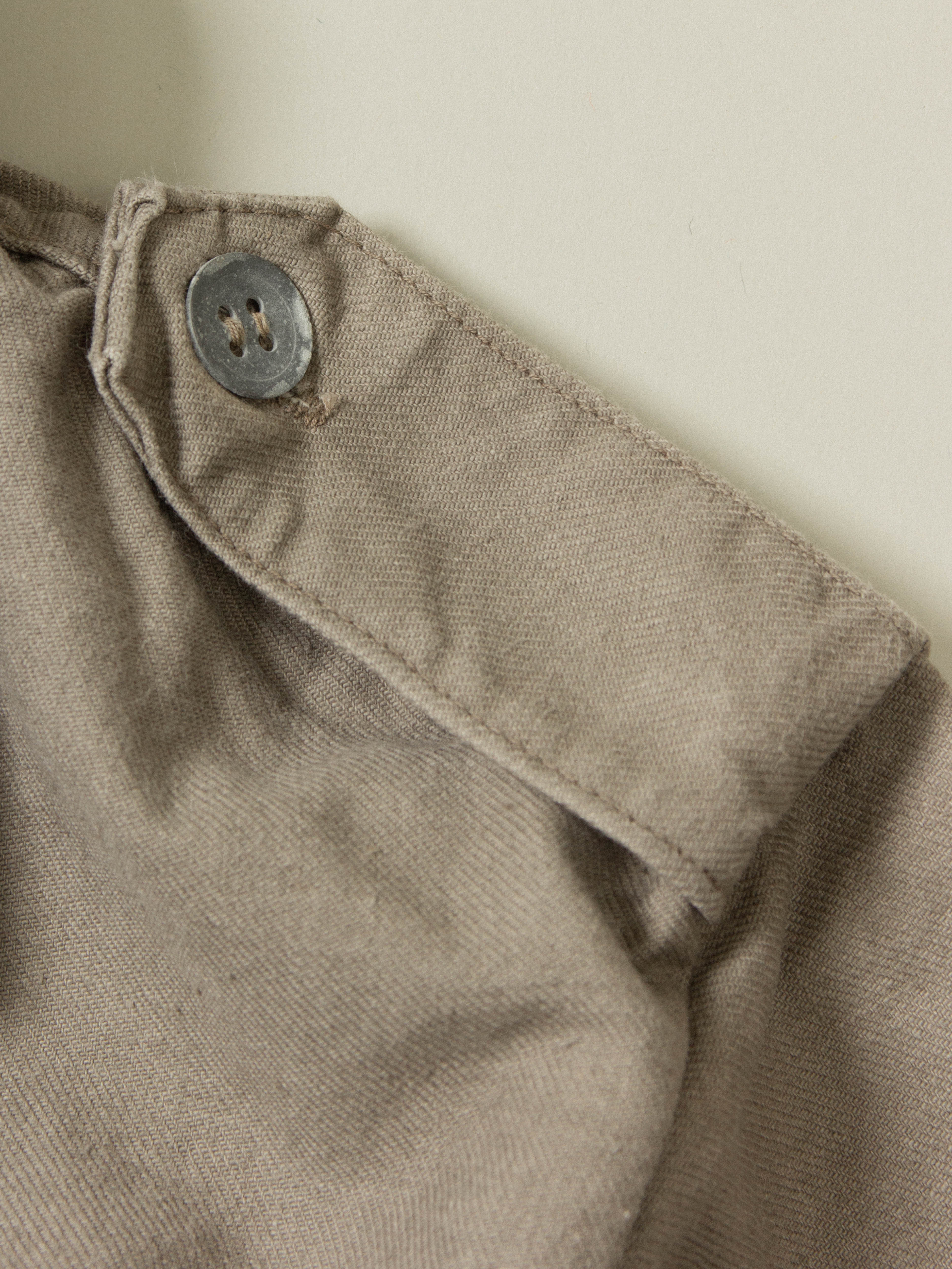 Vtg 1940s Swedish Army Chore Jacket - Image 4