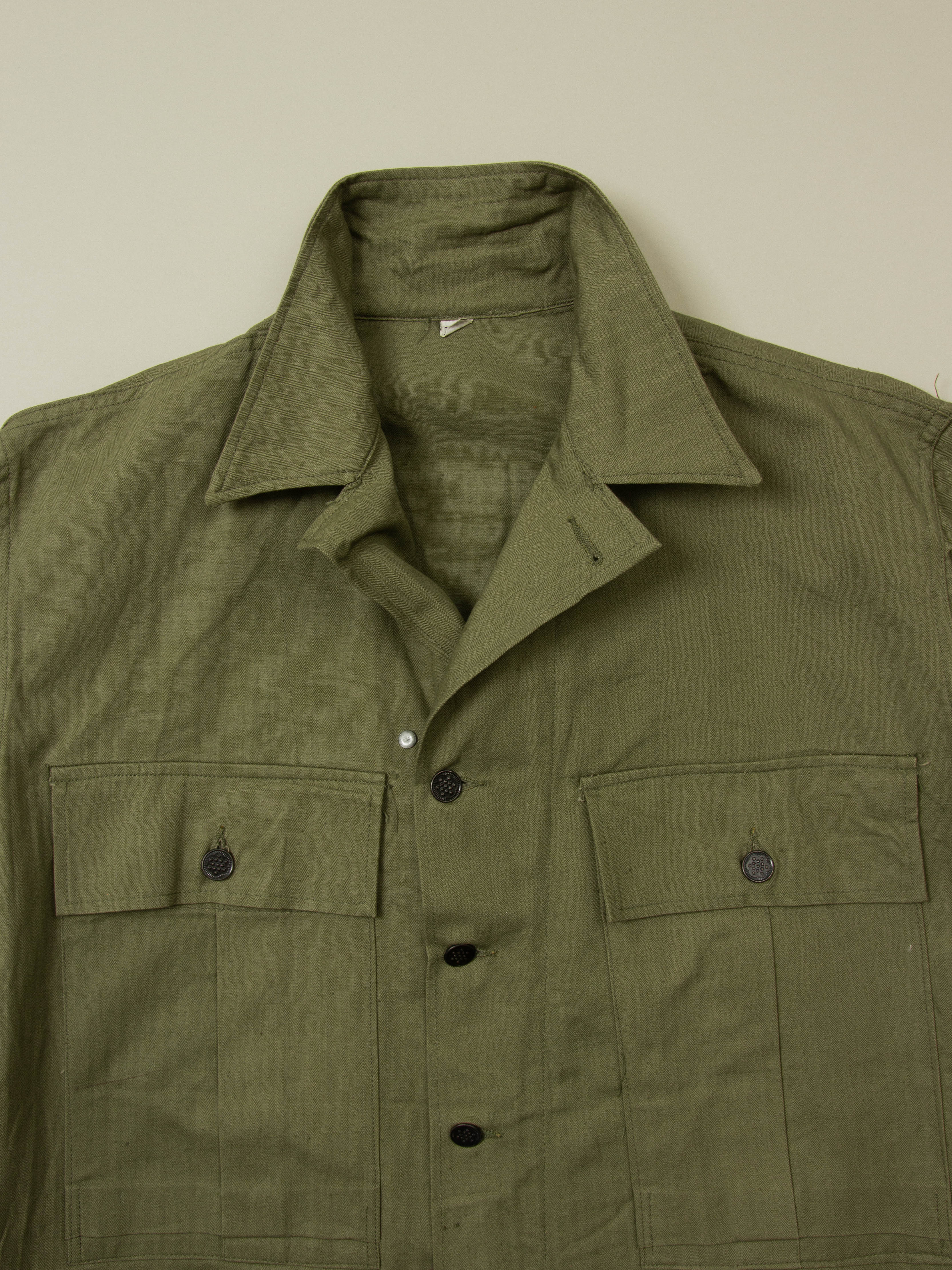 Deadstock 1940s US Army P-43 HBT Jacket (M/L) - Image 3
