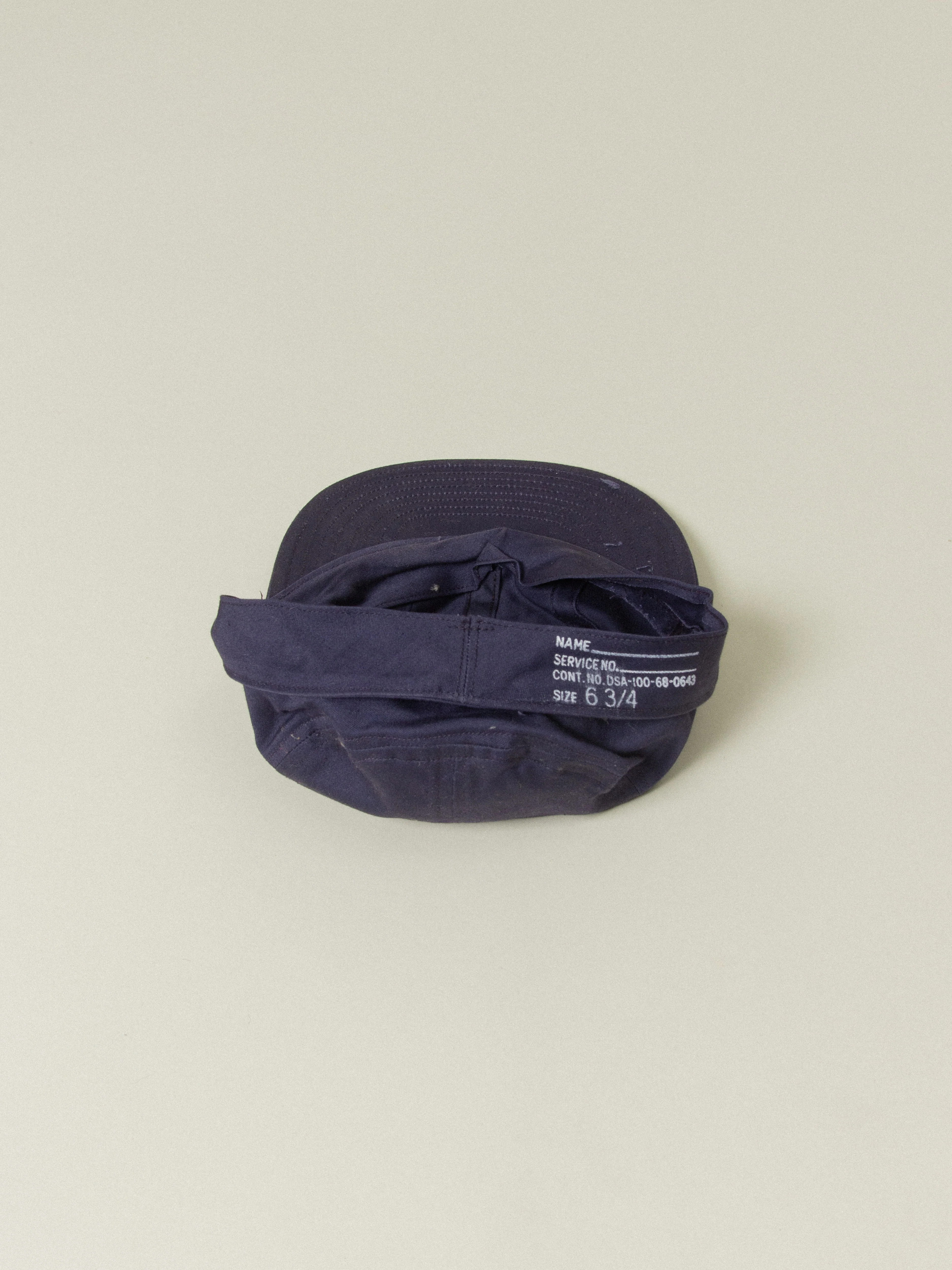 Deadstock 1960s USN Utility Cap - Image 3