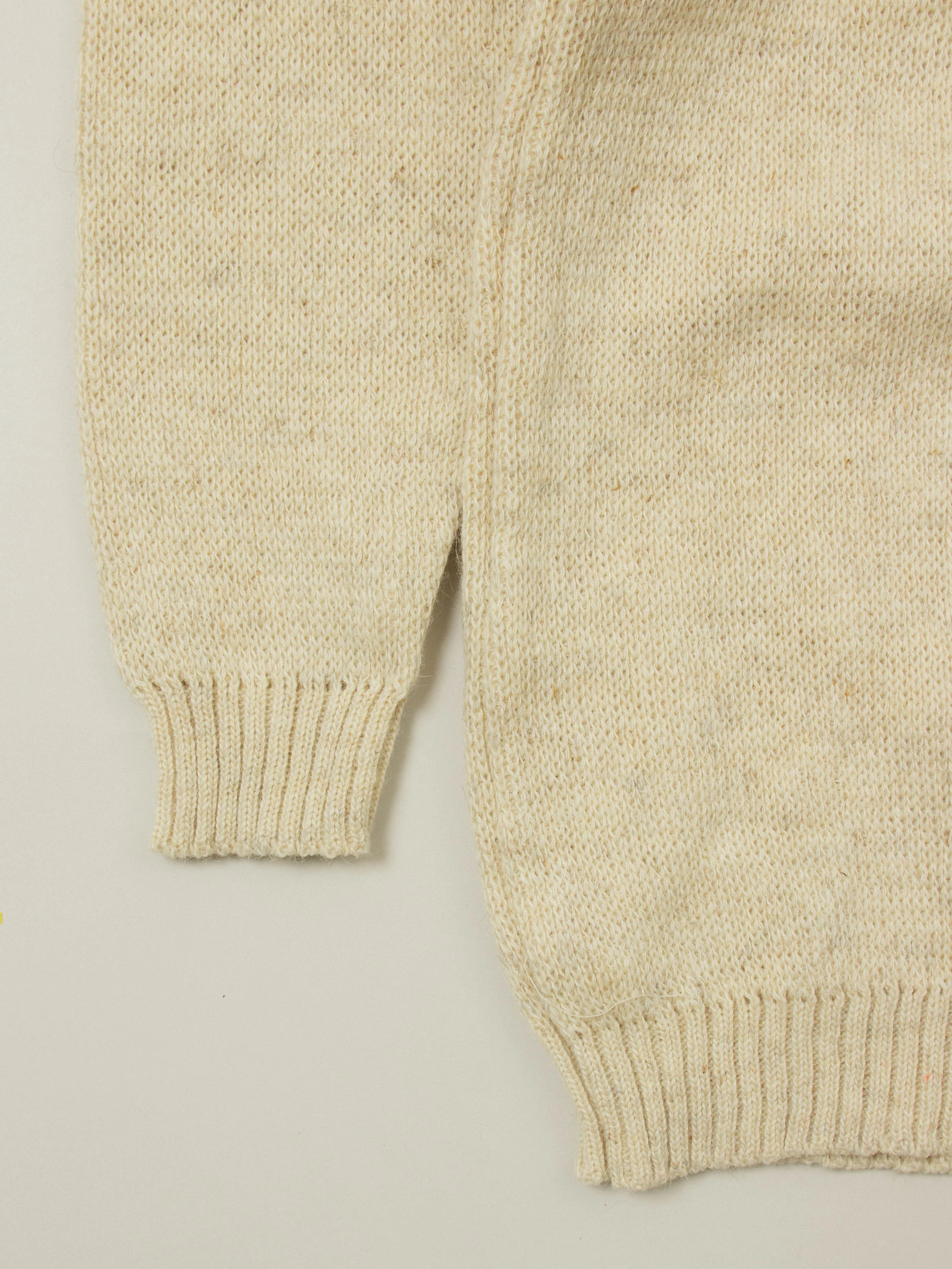 Deadstock 1980s Russian Army Turtleneck Wool Sweater - Image 9