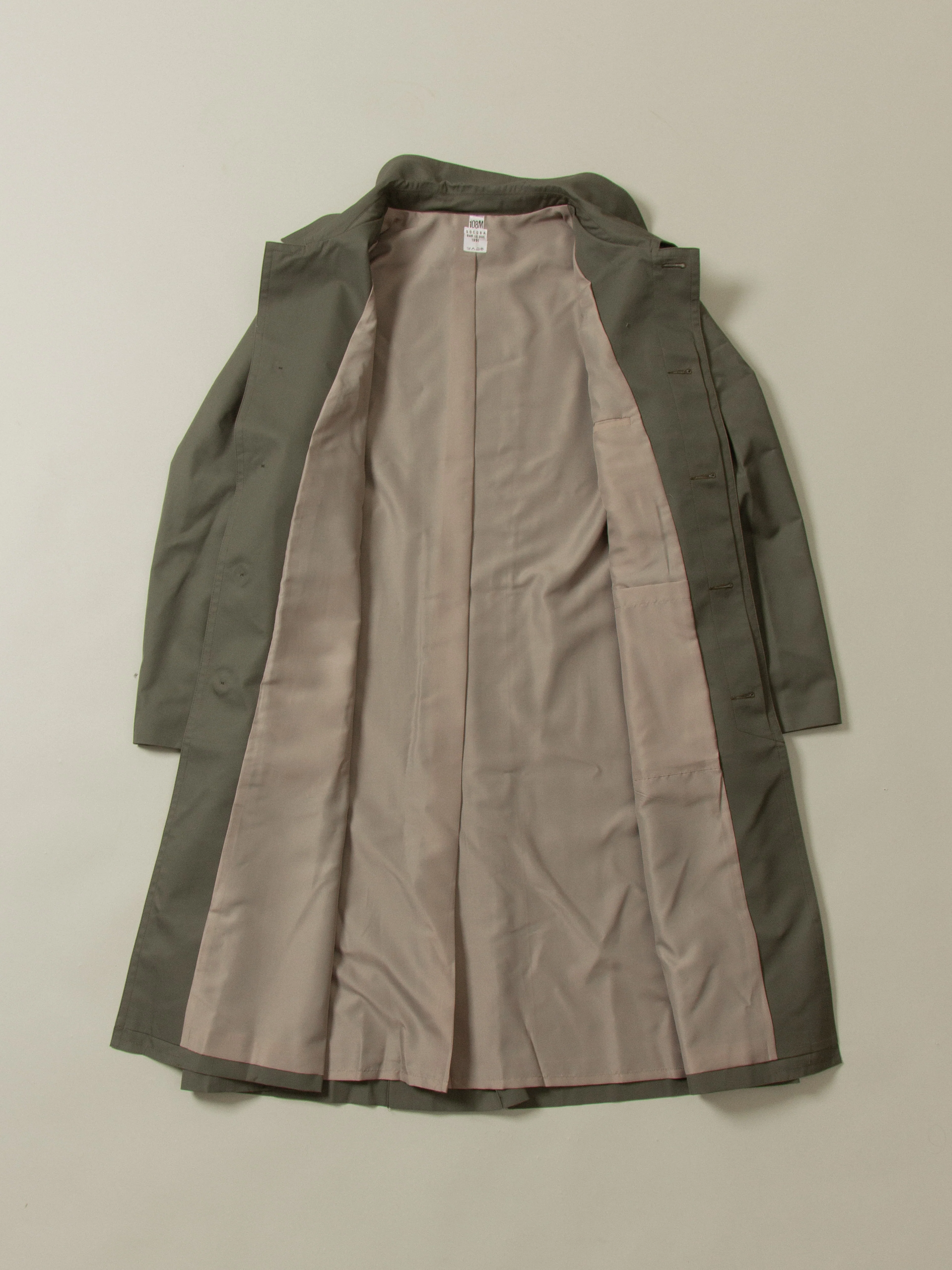 Deadstock 1990s French Army Trench Coat - Image 10
