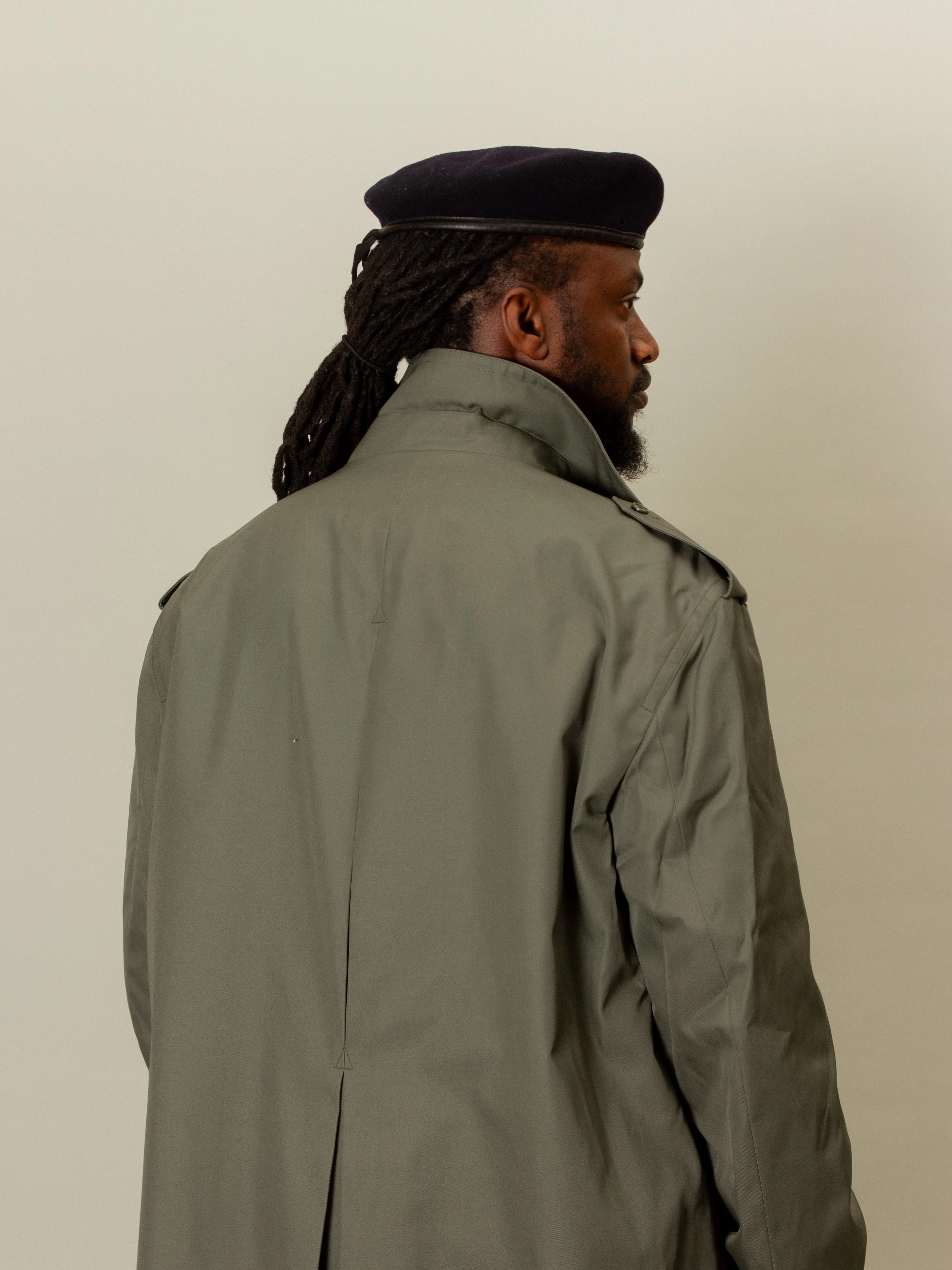Deadstock 1990s French Army Trench Coat - Image 4