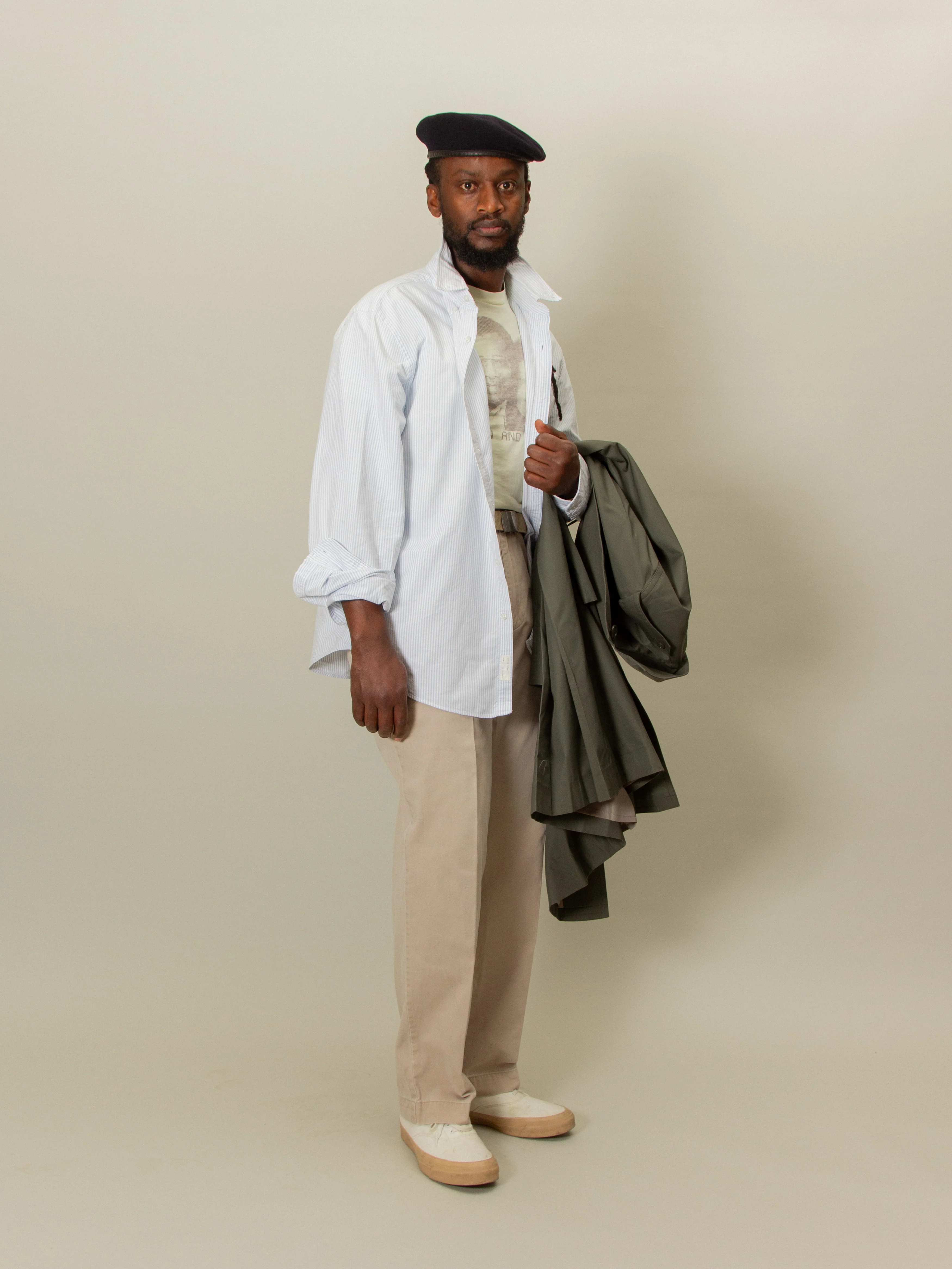 Deadstock 1990s French Army Trench Coat - Image 5