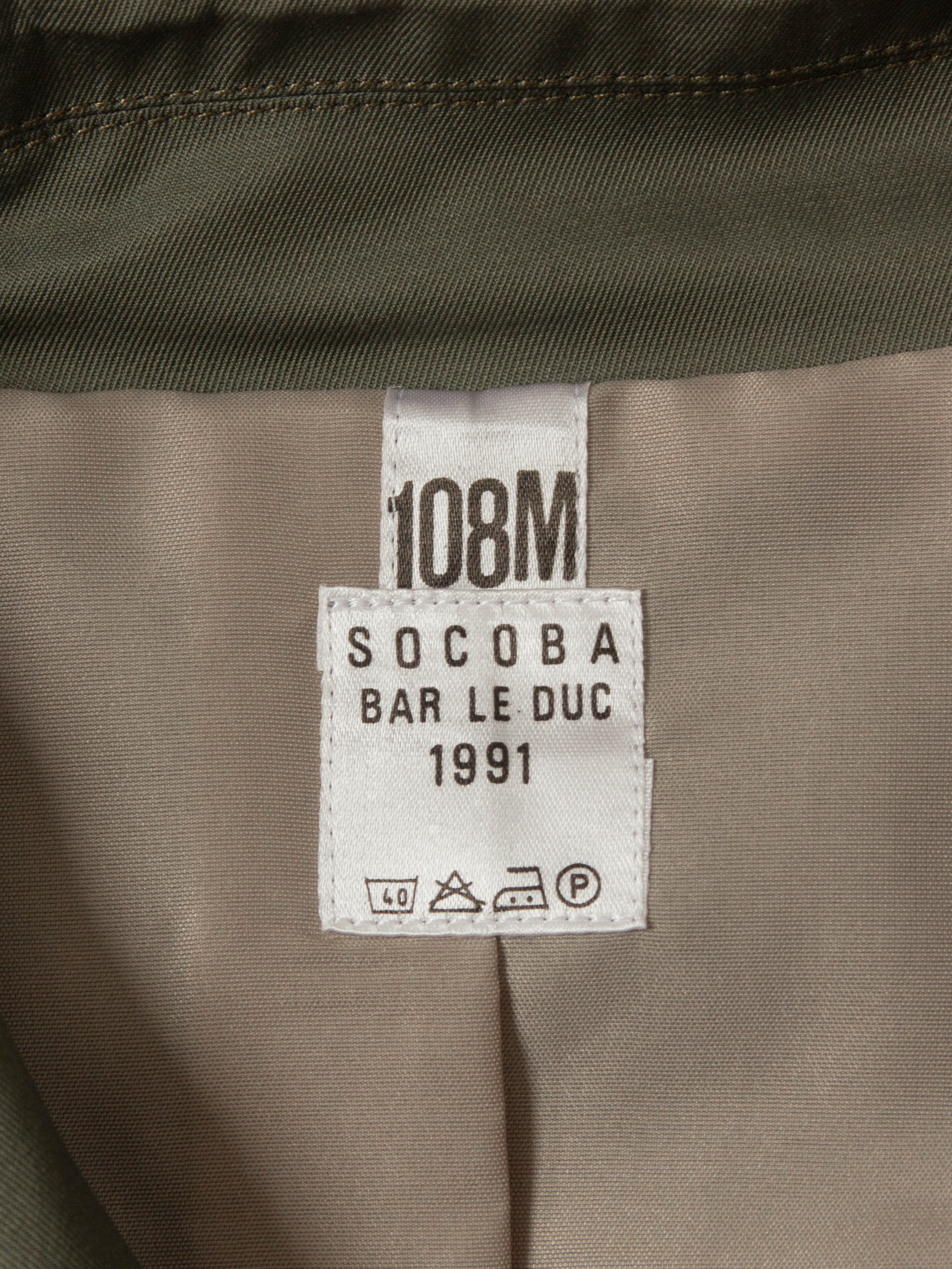Deadstock 1990s French Army Trench Coat - Image 8