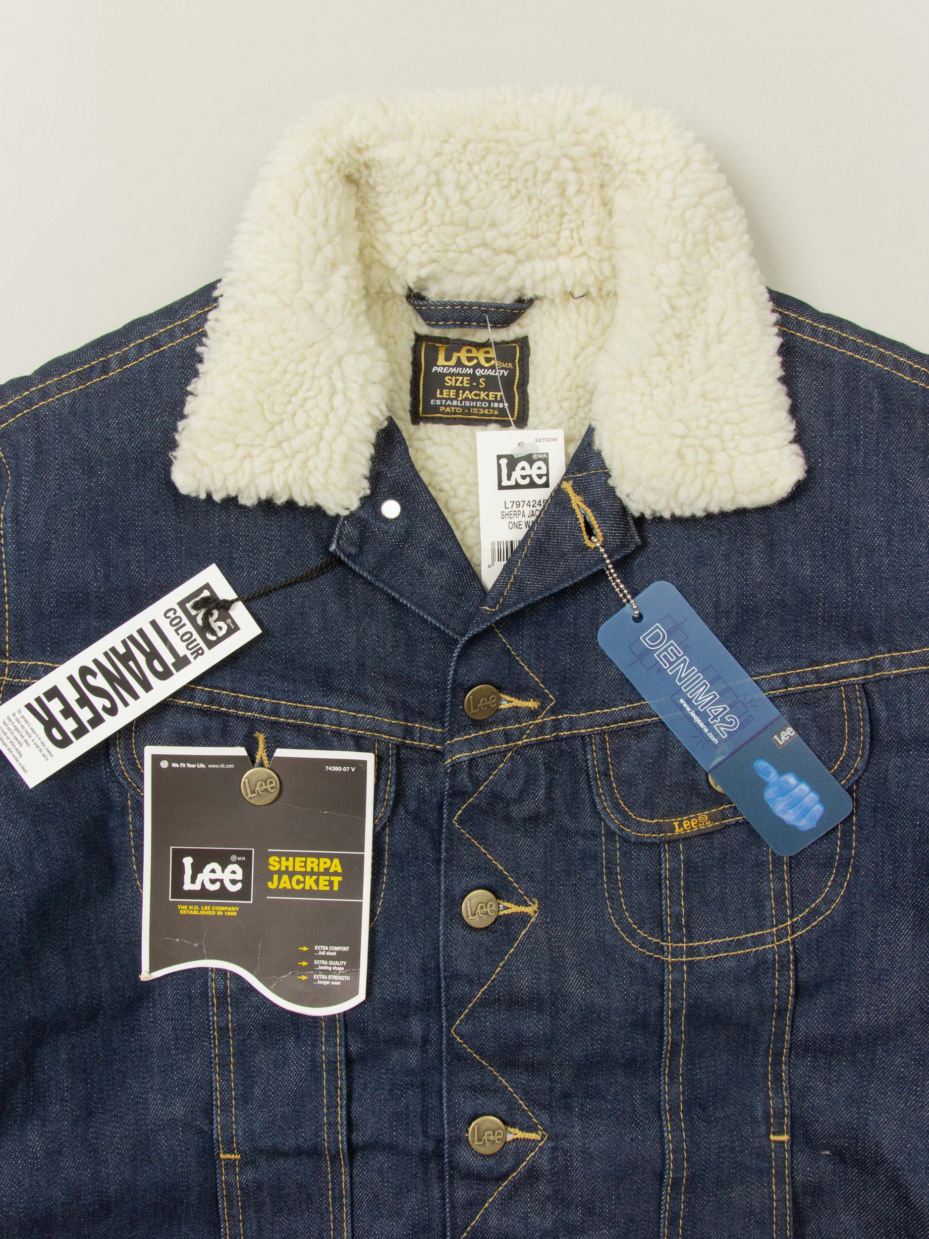 Deadstock Lee Sherpa Denim Jacket - Image 4
