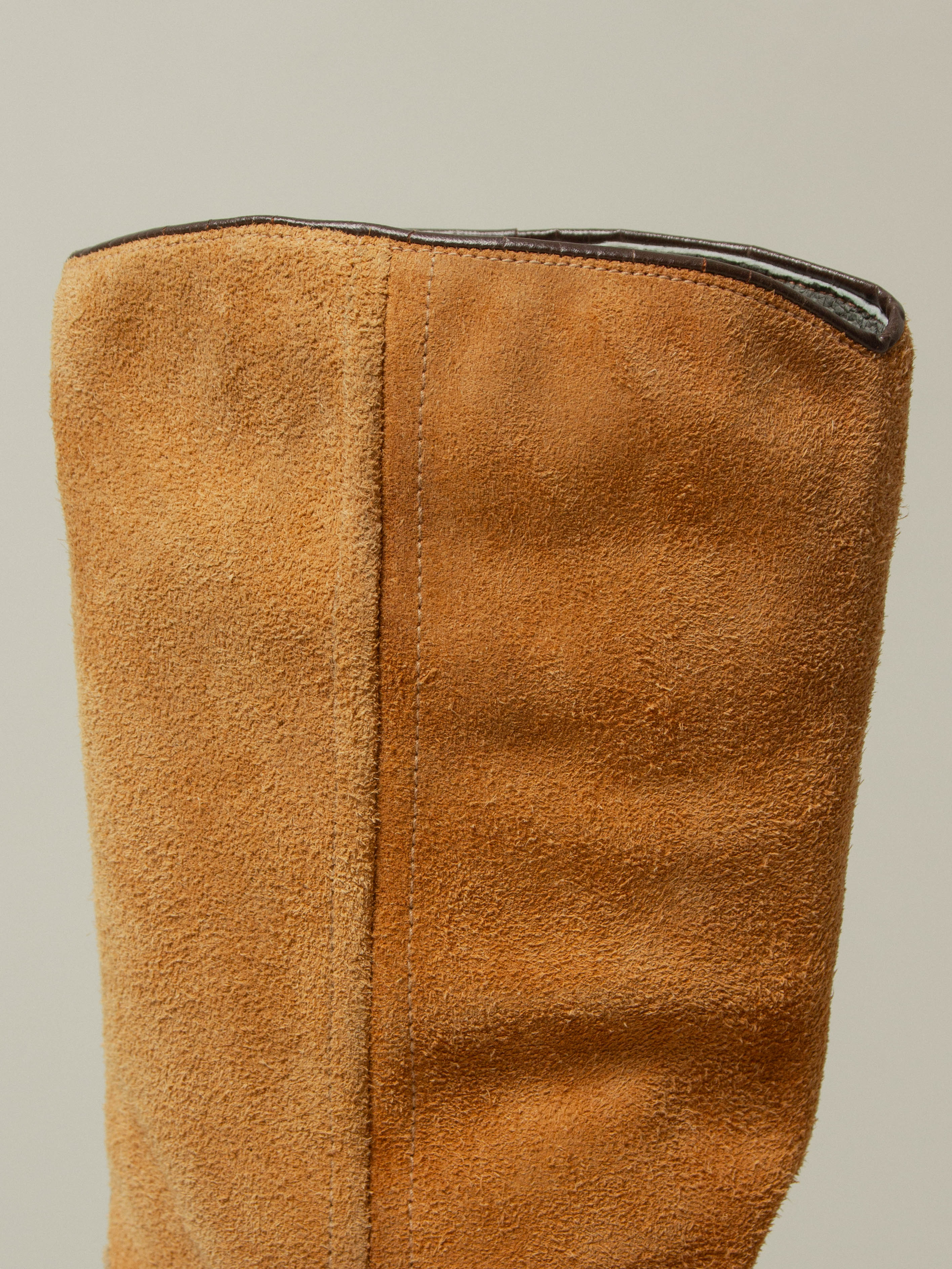 Deadstock Suede Boots (US 12) - Image 4