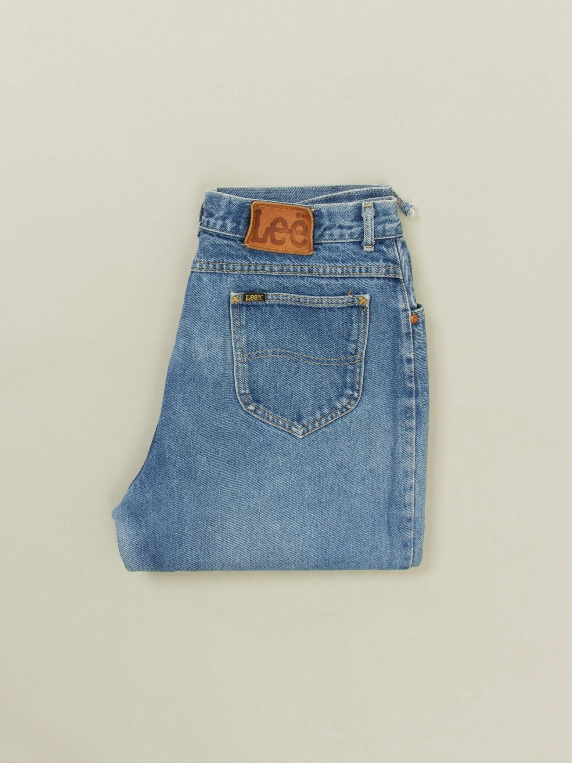 Vtg 1980s Lee Riders Jeans - Made in USA (32x28) - Image 9