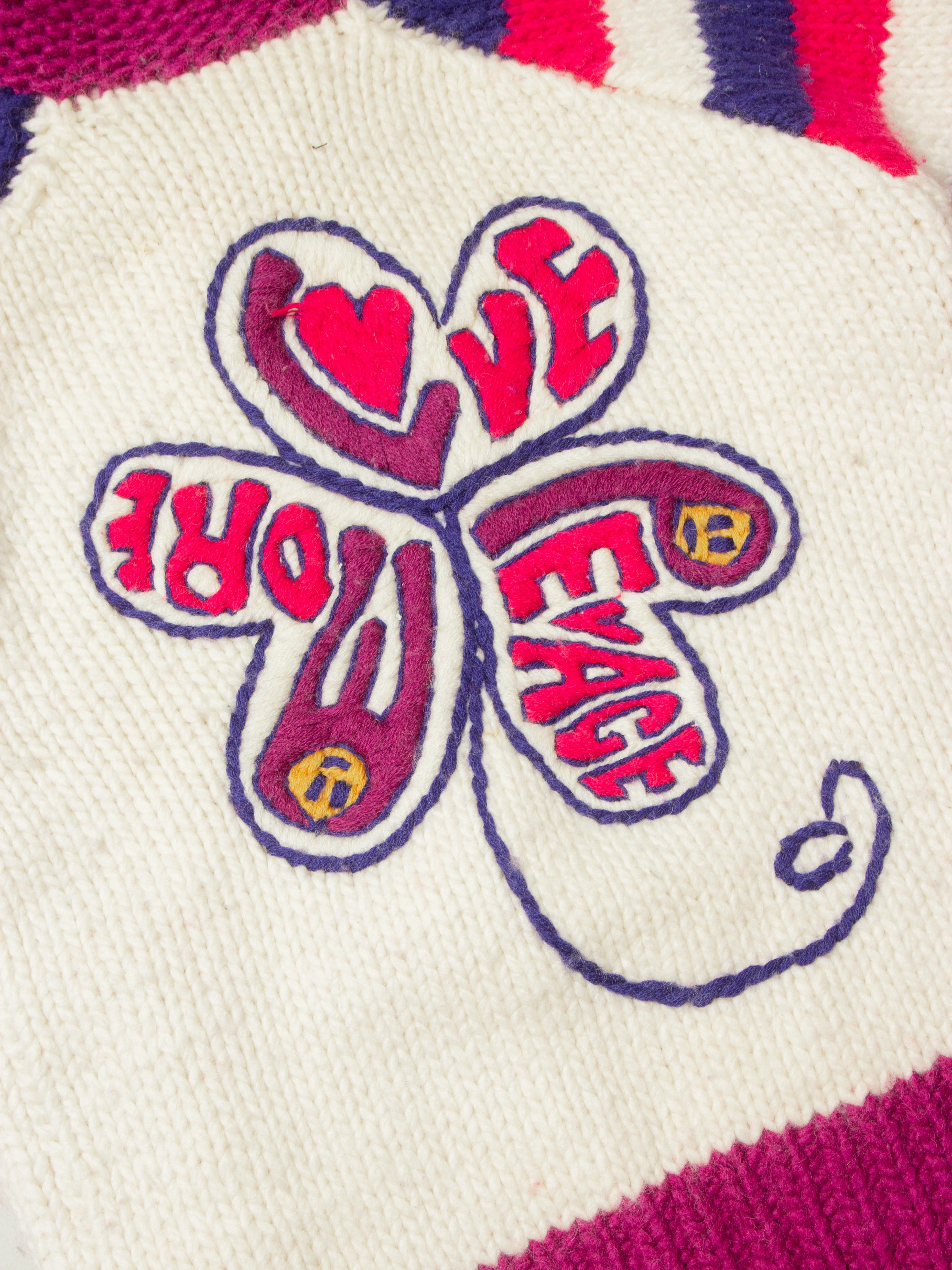 Heavy Cowichan Wool Raglan Sweater (S) - Image 6