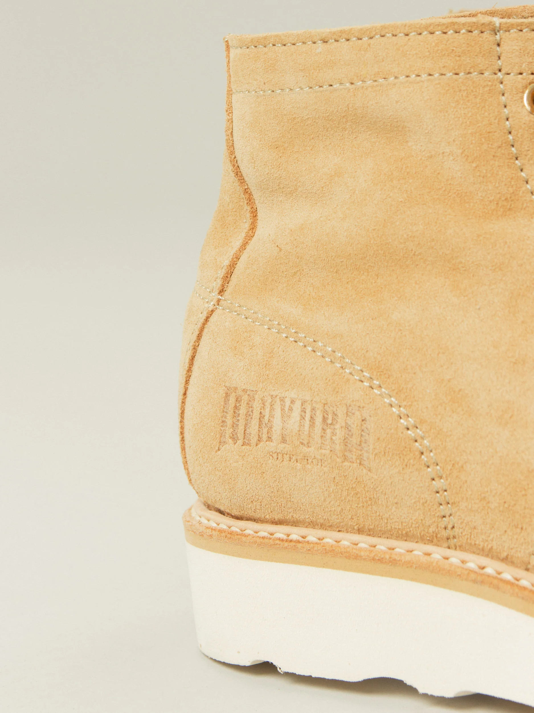 Mayura Beige Worker Boots Vibram - Image 4