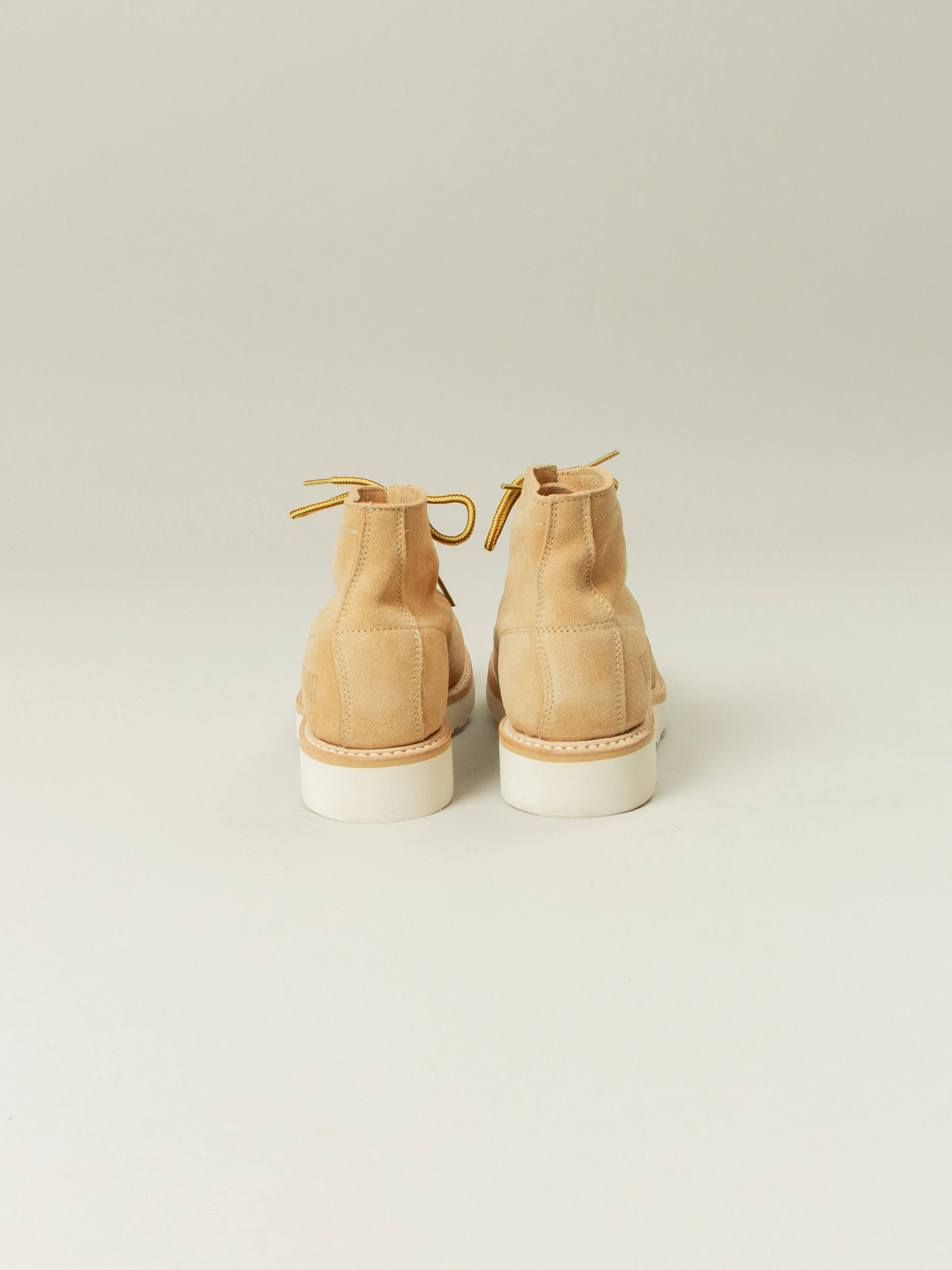 Mayura Beige Worker Boots Vibram - Image 5