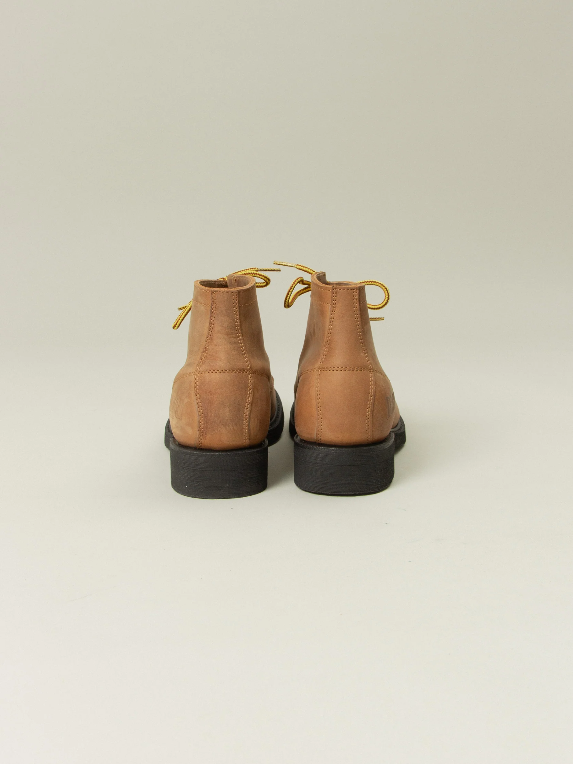 Mayura Brown Worker Boots - Image 4