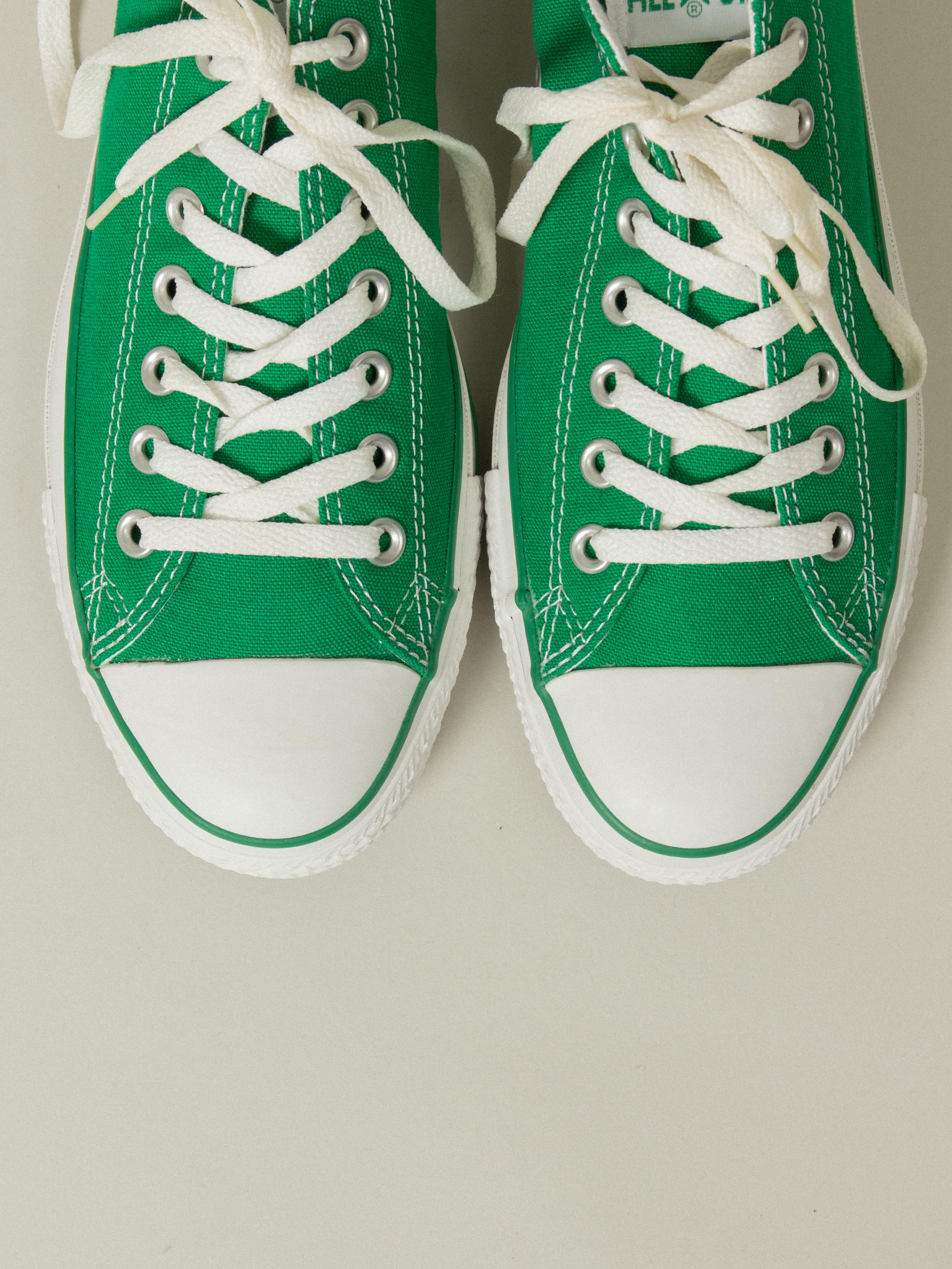NOS Early 2000s Converse All Star Low-Top - Green - Image 2