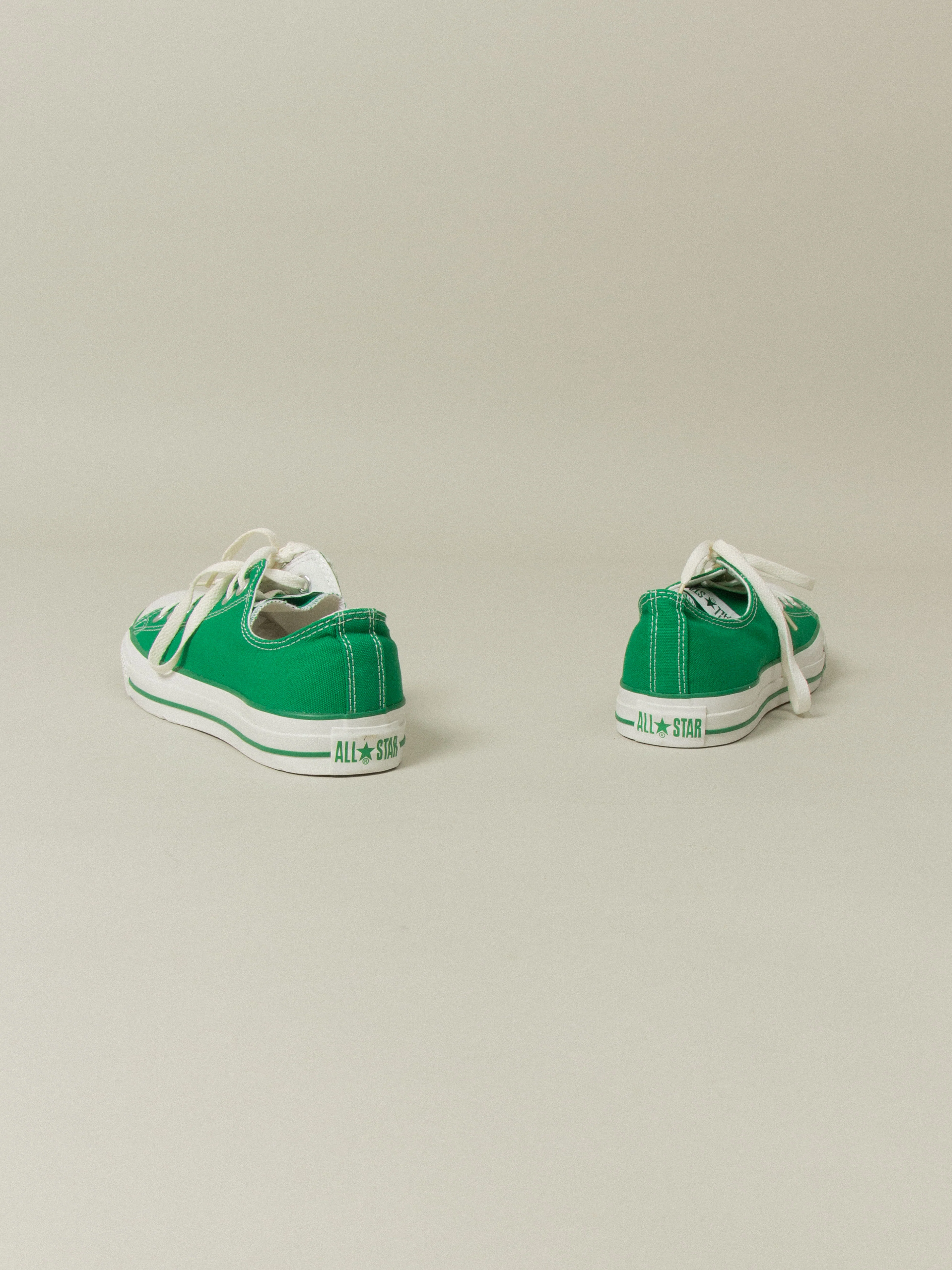 NOS Early 2000s Converse All Star Low-Top - Green - Image 3