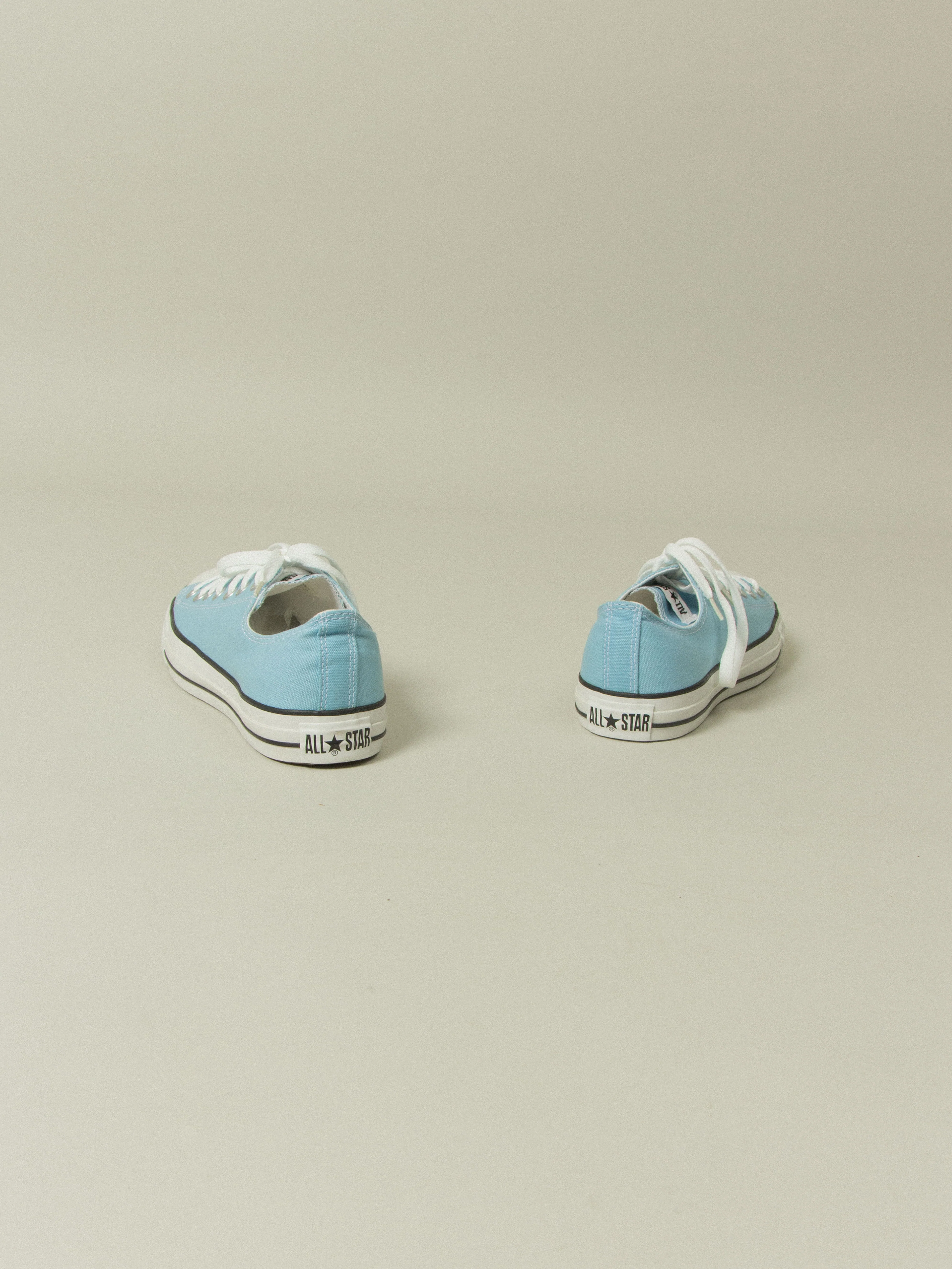 NOS Early 2000s Converse All Star Low-Top - Light Blue - Image 3