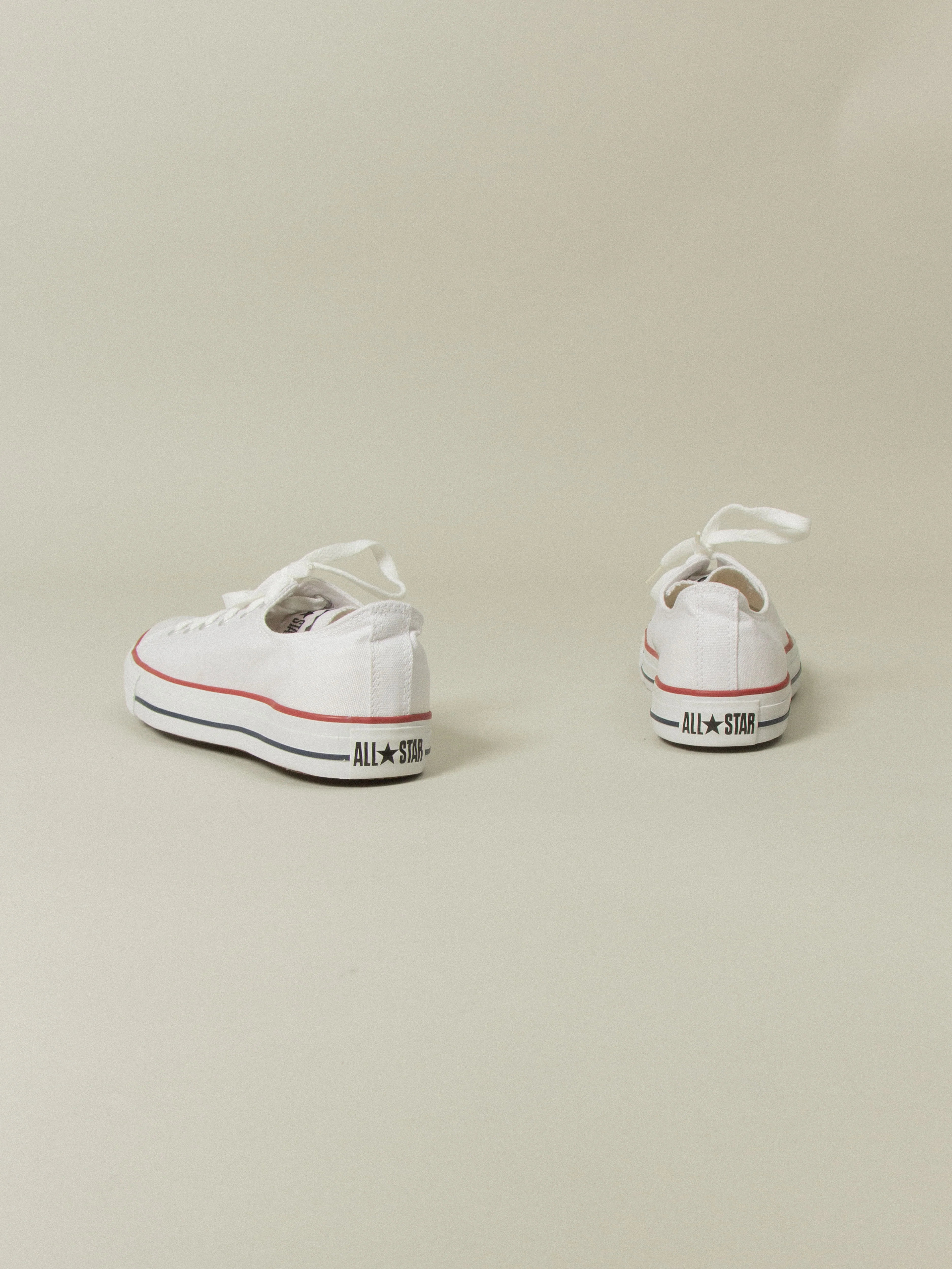 NOS Early 2000s Converse All Star Low-Top - Optical White - Image 3