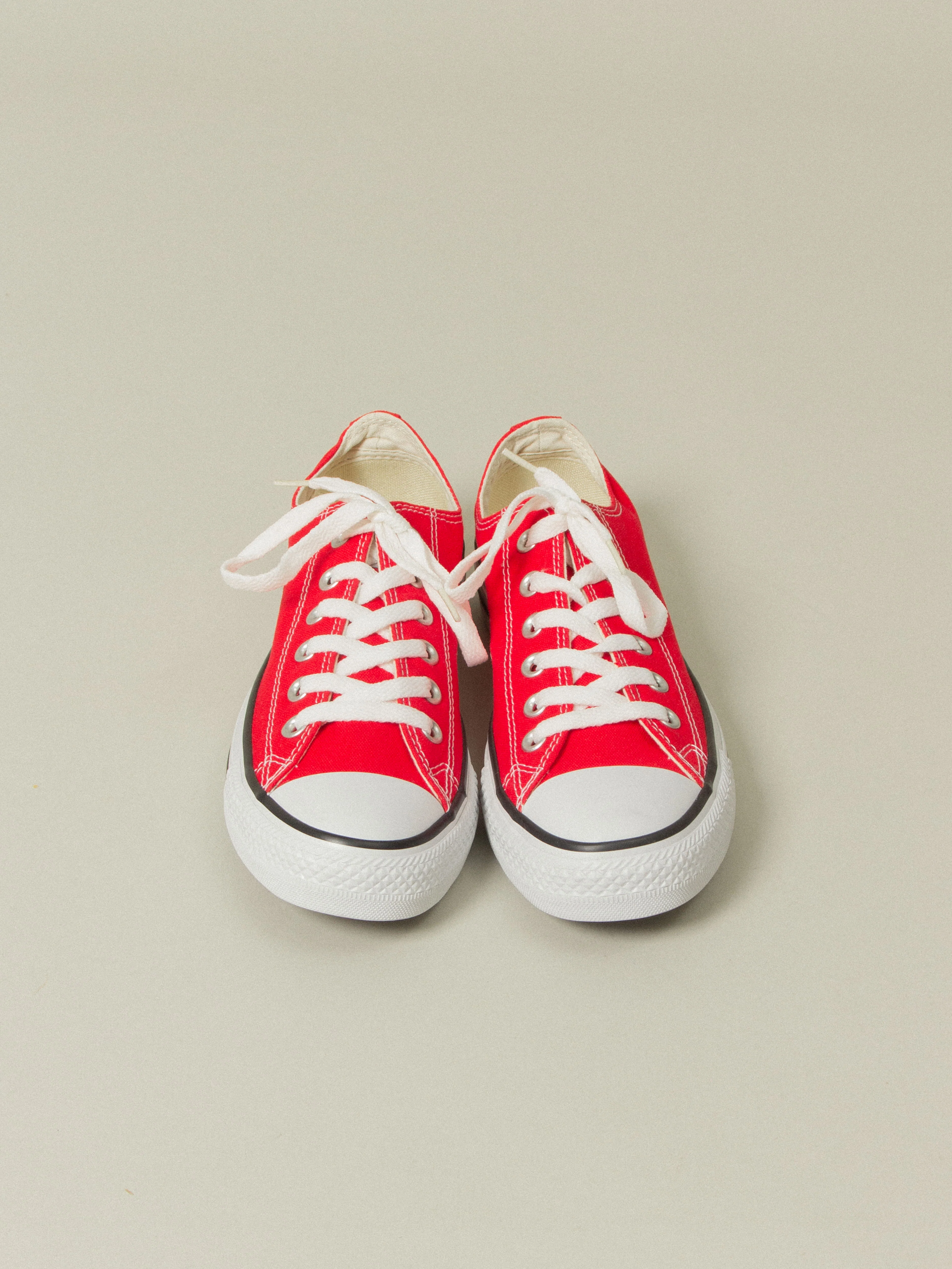 NOS Early 2000s Converse All Star Low-Top - Red - Image 3