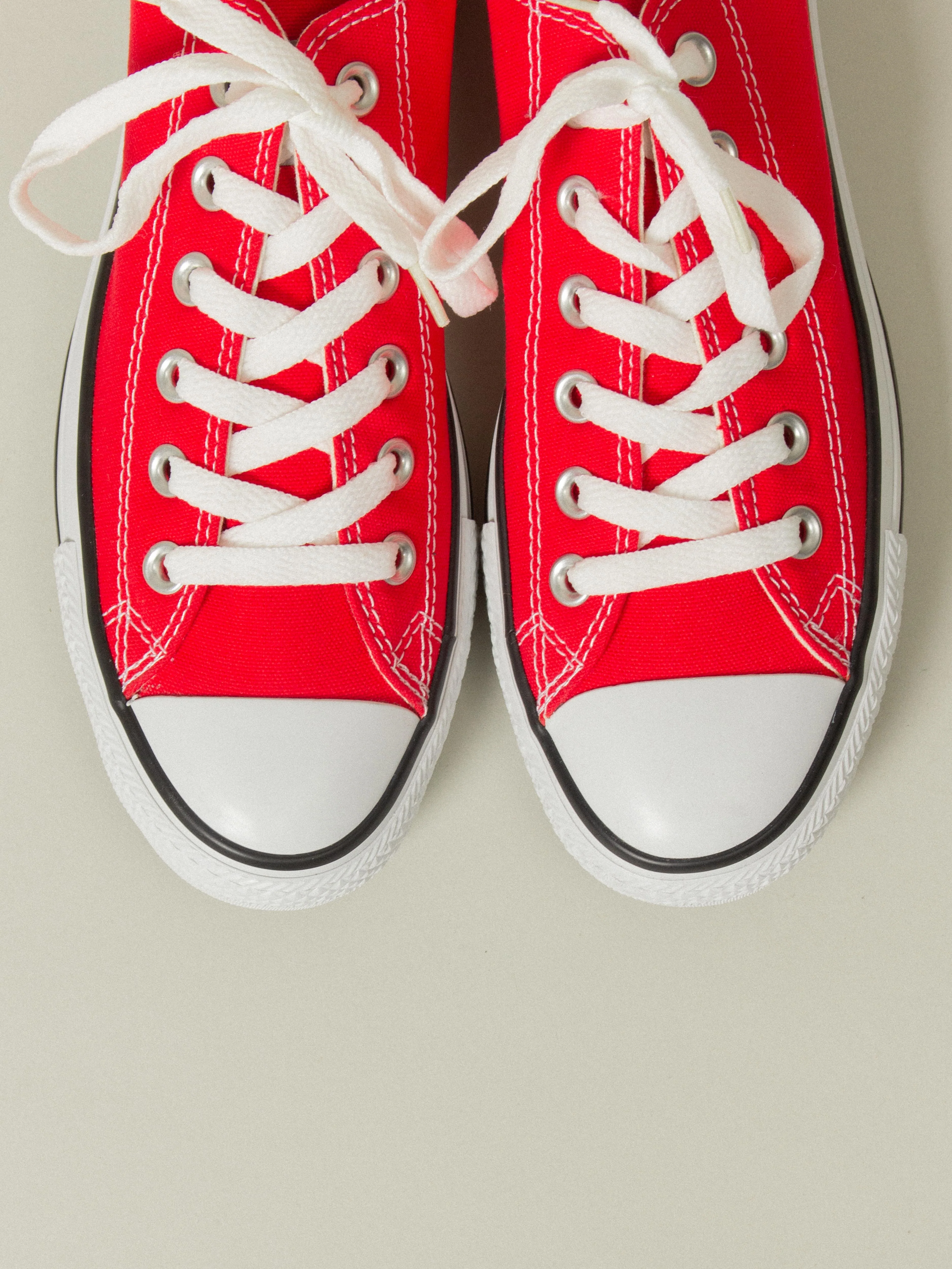 NOS Early 2000s Converse All Star Low-Top - Red - Image 4
