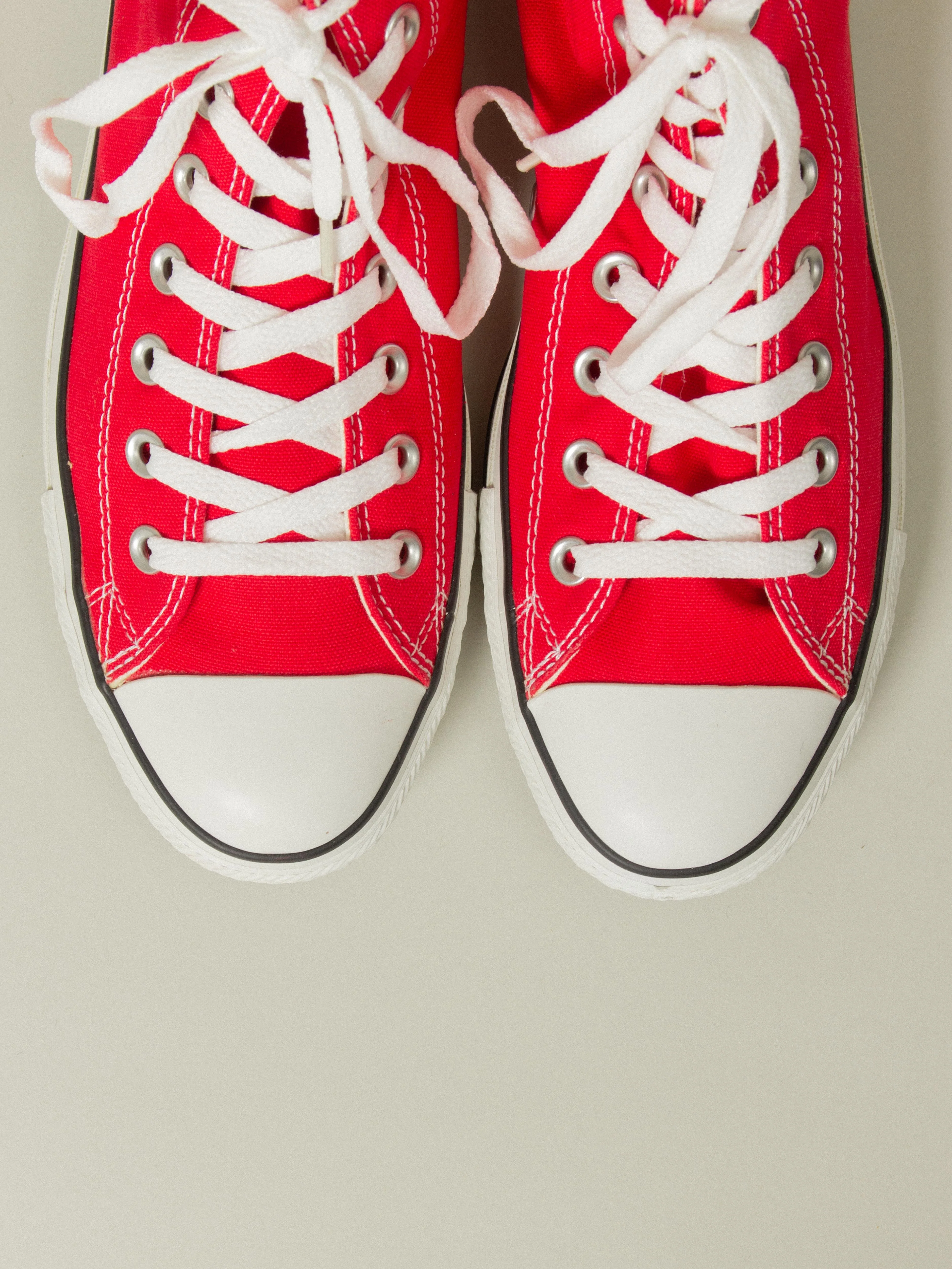 NOS Early 2000s Converse All Star - Red - Image 4