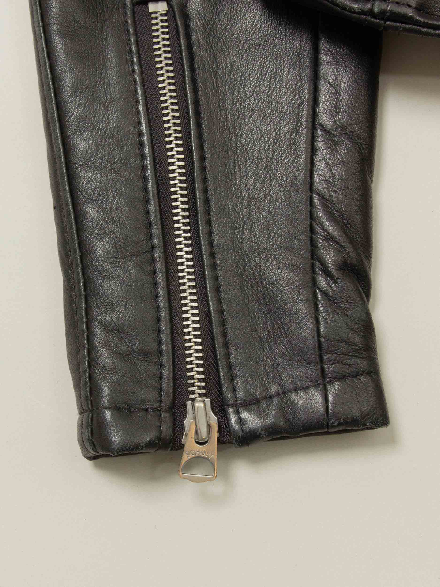 NOS Schott NYC 'One Star' Perfecto Leather Jacket (Women's M) - Image 7