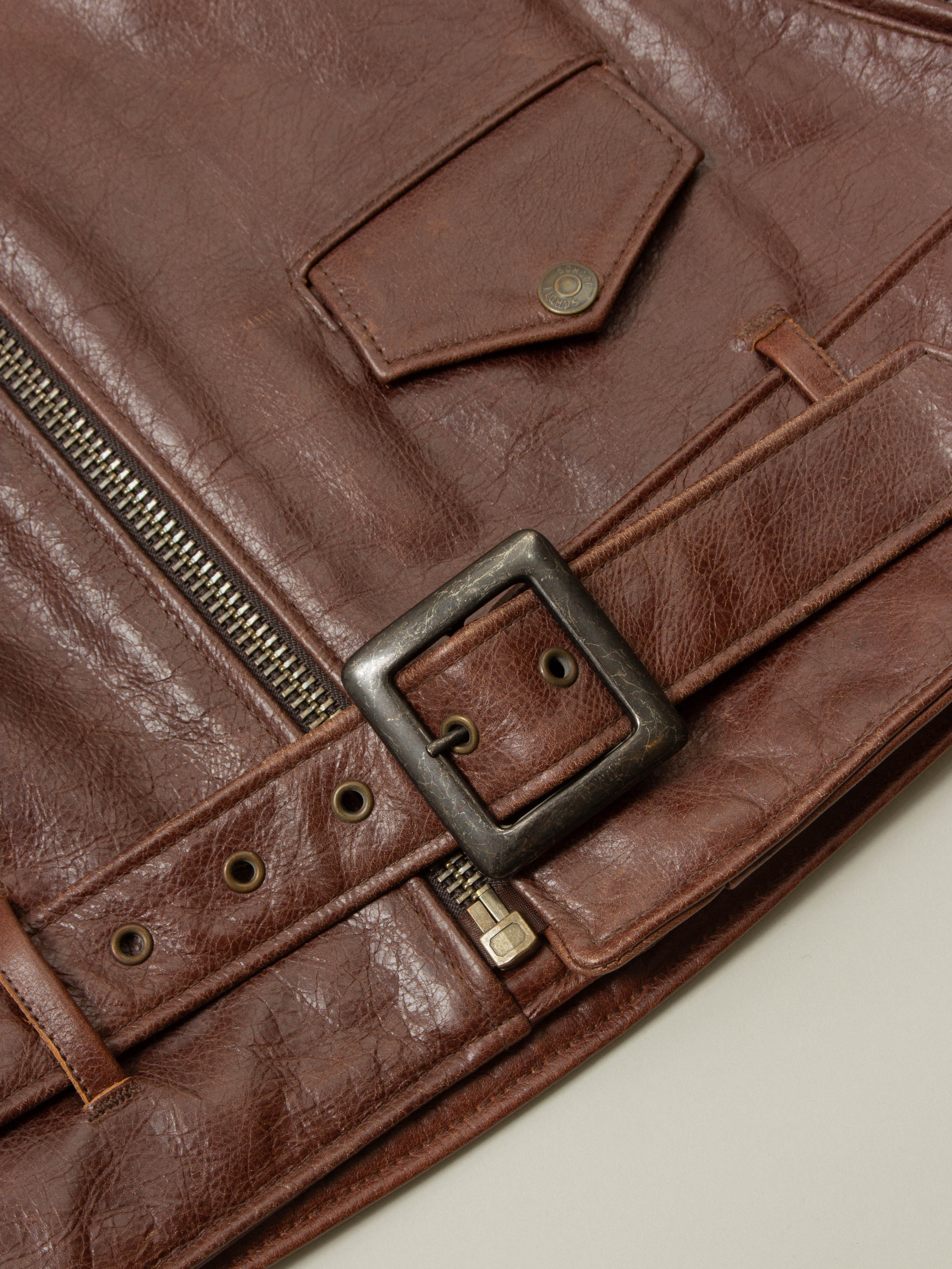 NOS Schott Perfecto 626 Leather Jacket - Made in USA (XL) - Image 3