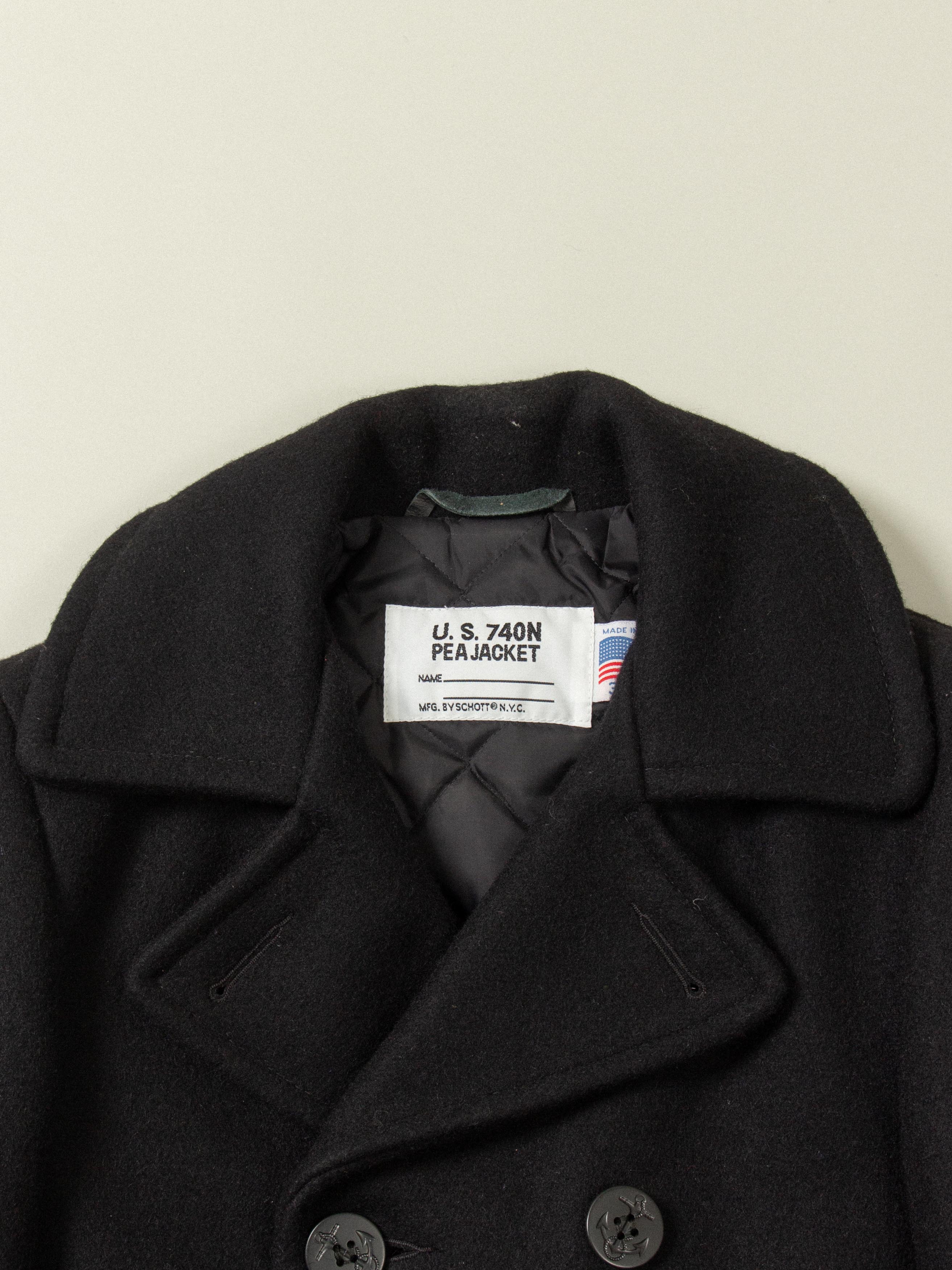 Schott NYC Peacoat 740N - Image 3