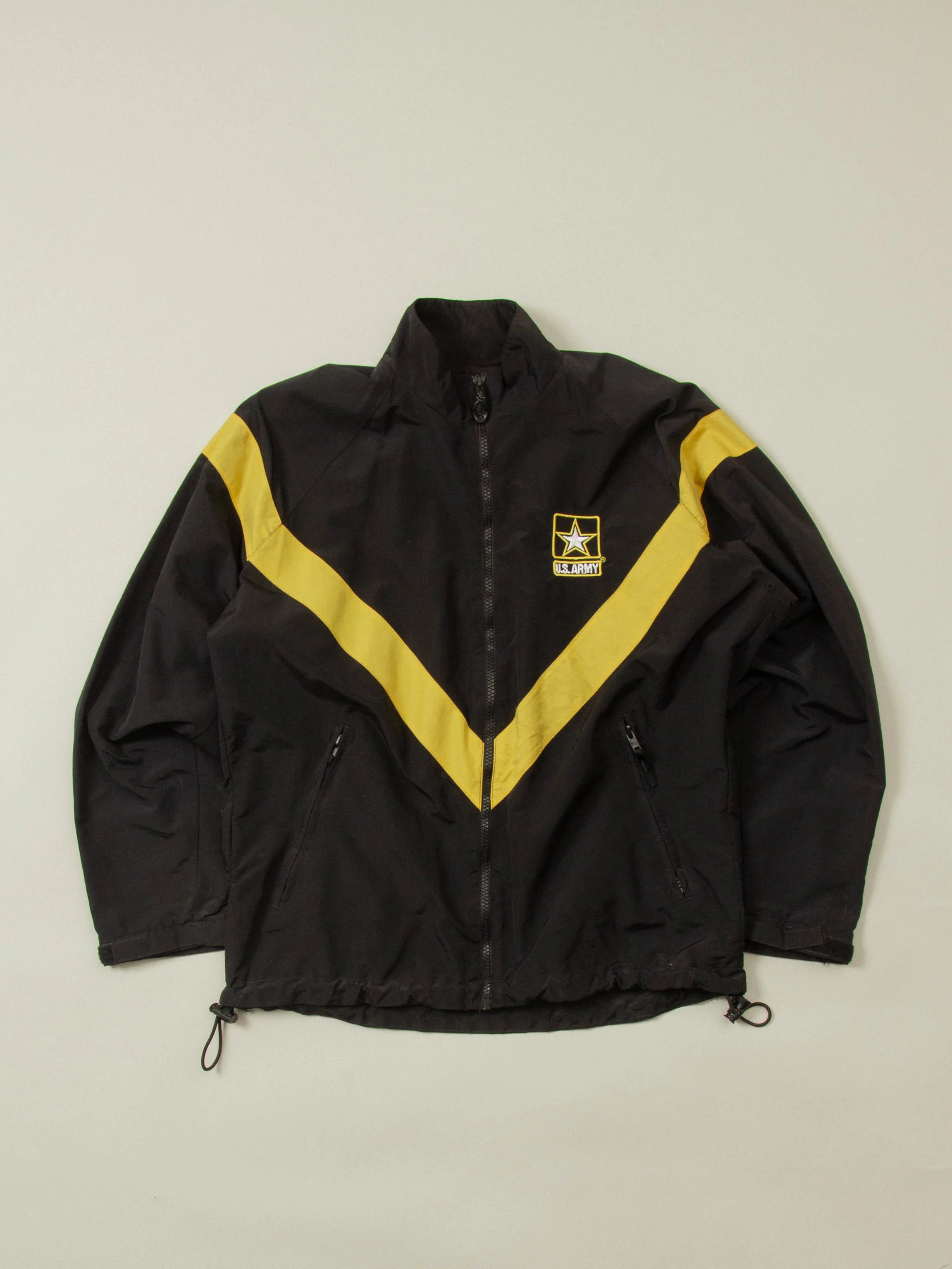 US Army Physical Training Reflective Windbreaker Jacket