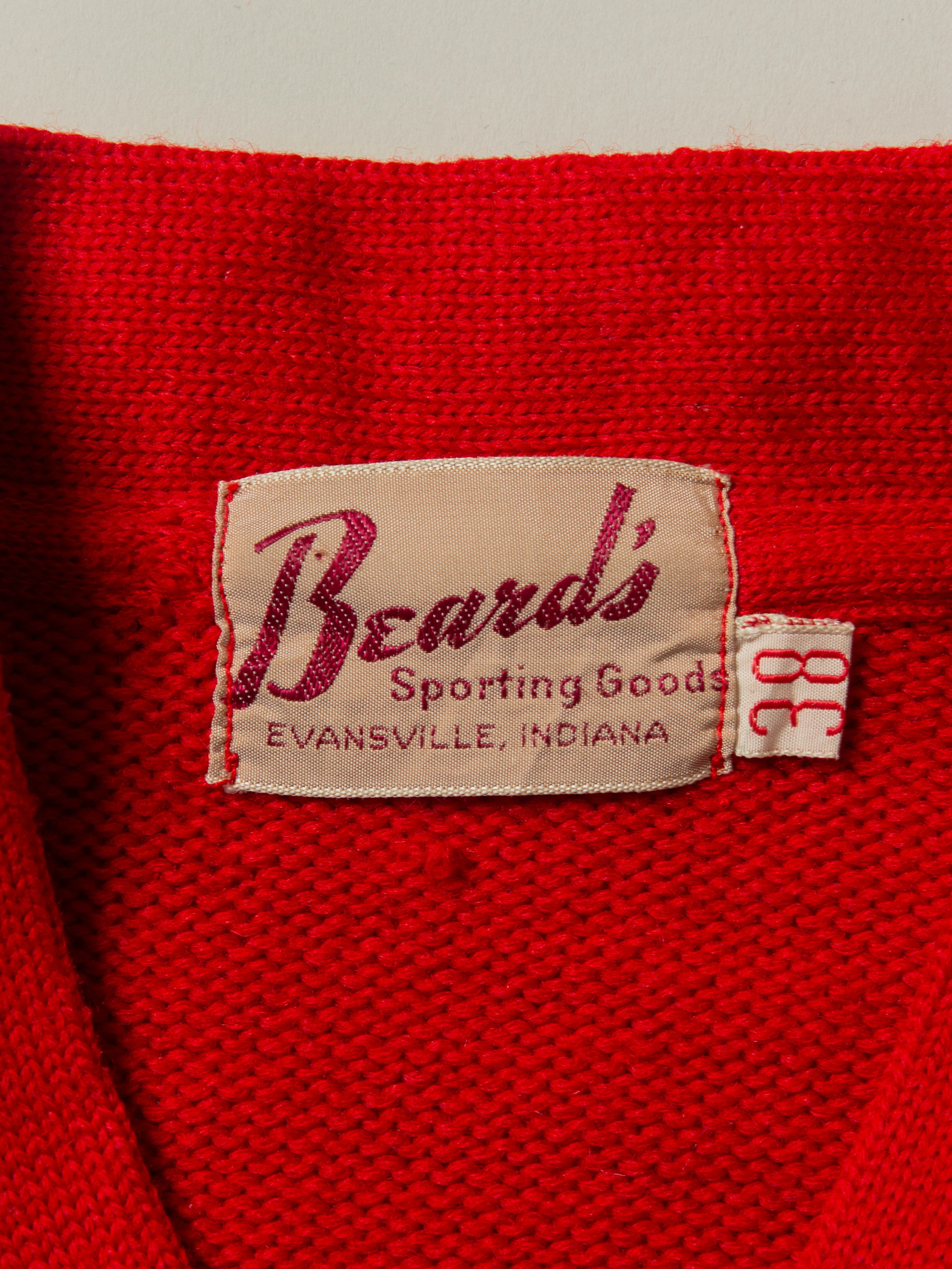 Vtg 1950s Letterman Sweater - Made in USA (S) - Image 3