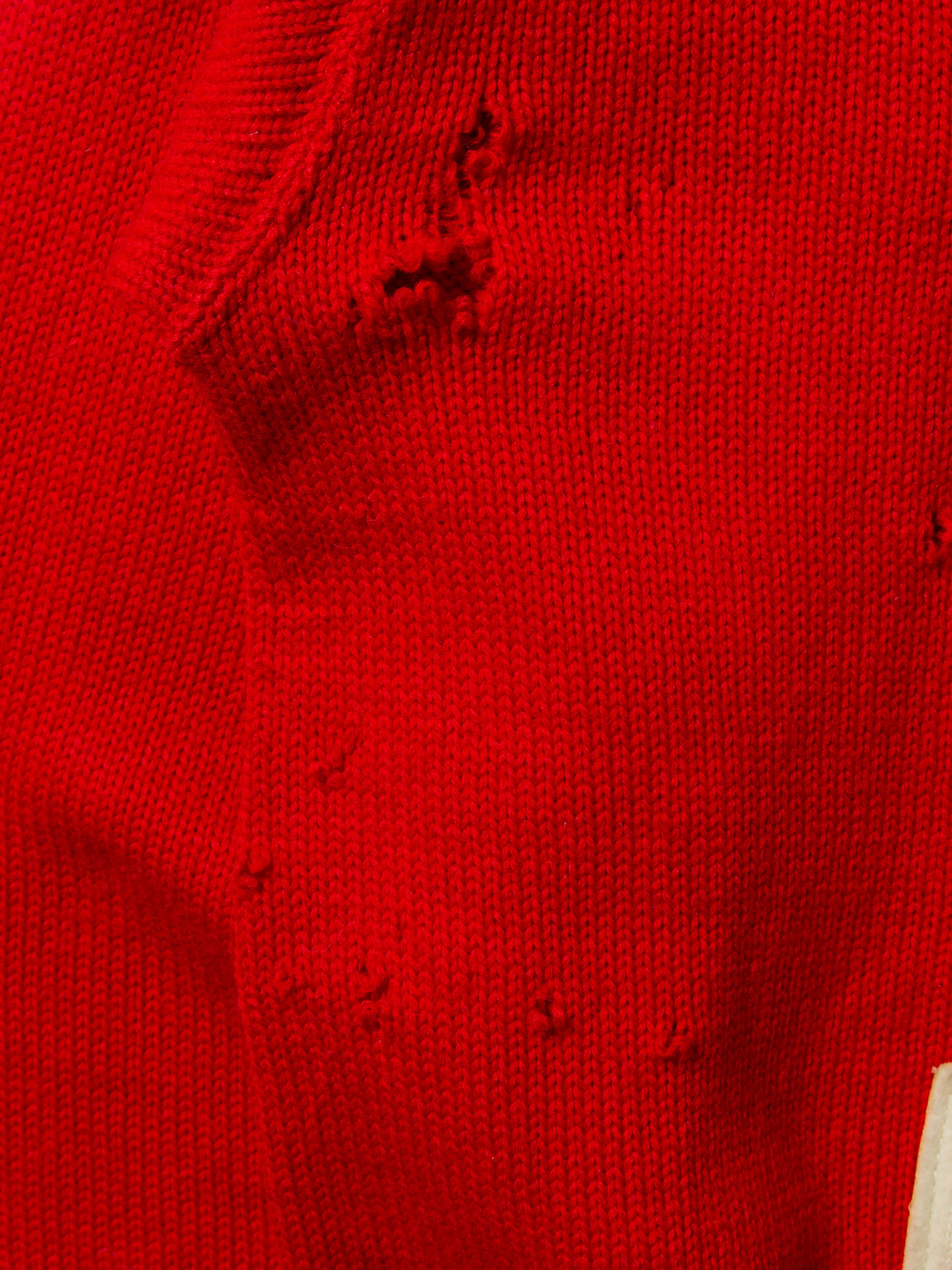 Vtg 1950s Letterman Sweater - Made in USA (S) - Image 5