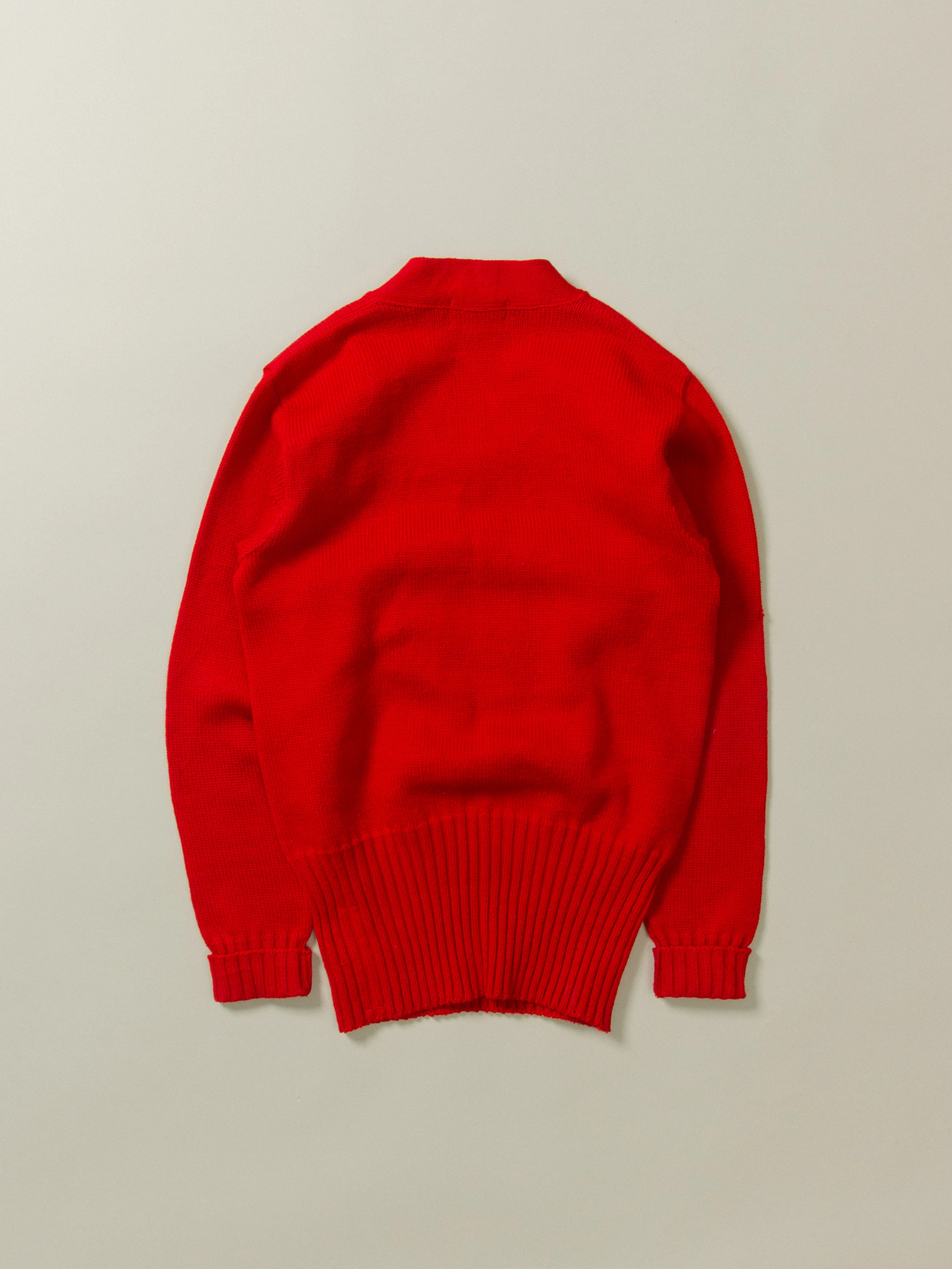 Vtg 1950s Letterman Sweater - Made in USA (S) - Image 6