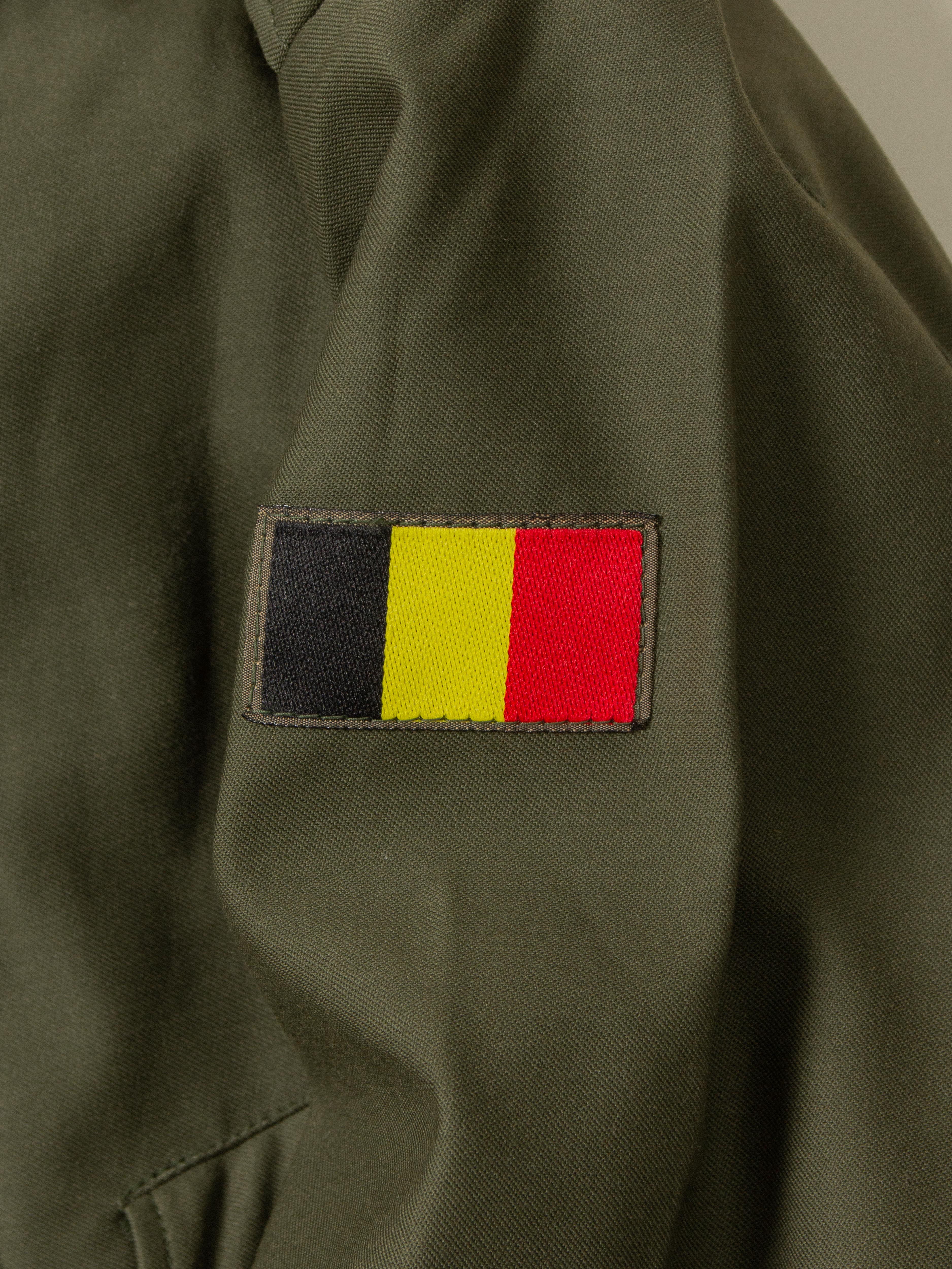 Vtg 1980s New Old Stock Belgian Army M89 Parka - Image 3