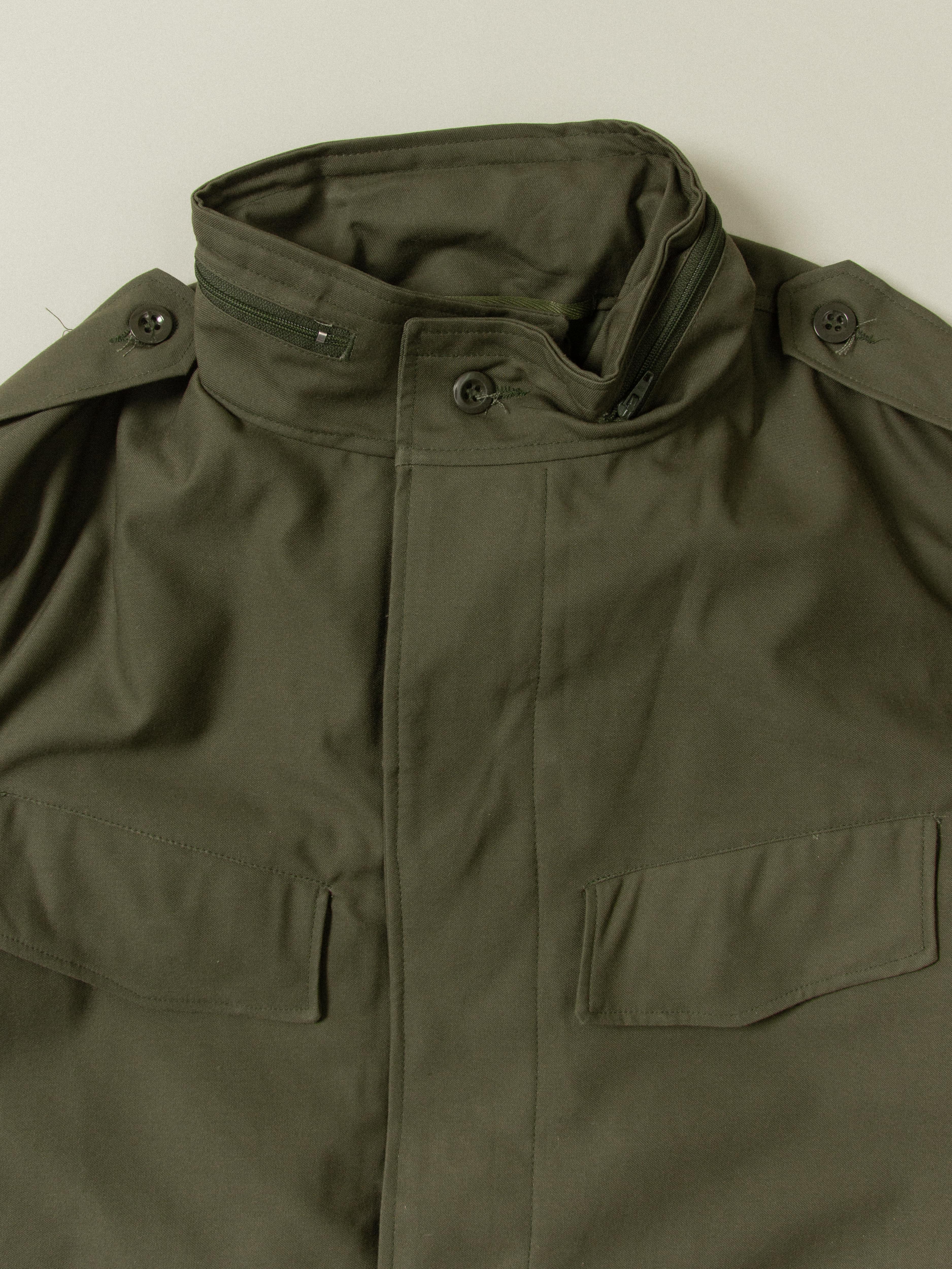 Vtg 1980s New Old Stock Belgian Army M89 Parka - Image 5