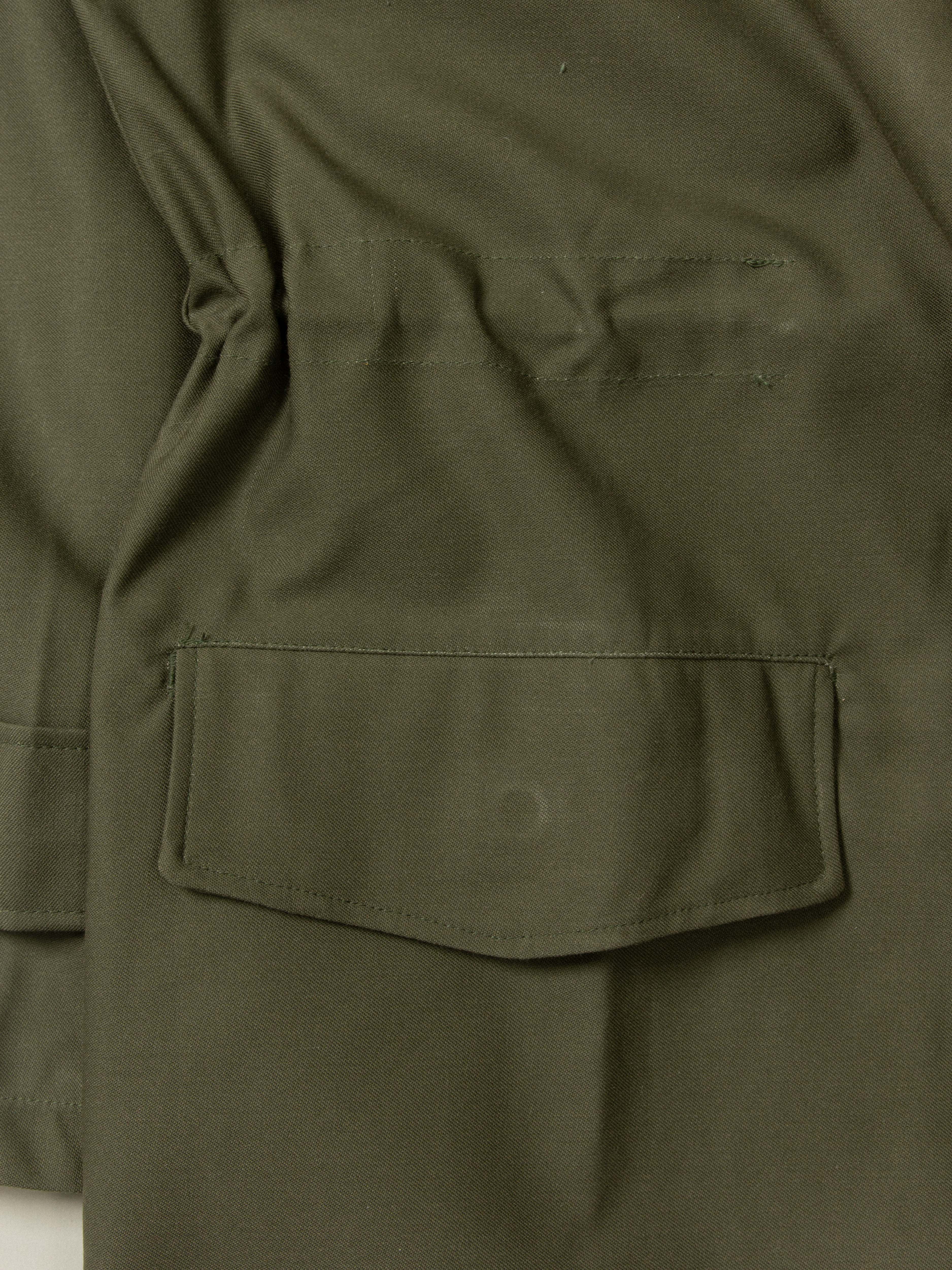Vtg 1980s New Old Stock Belgian Army M89 Parka - Image 7