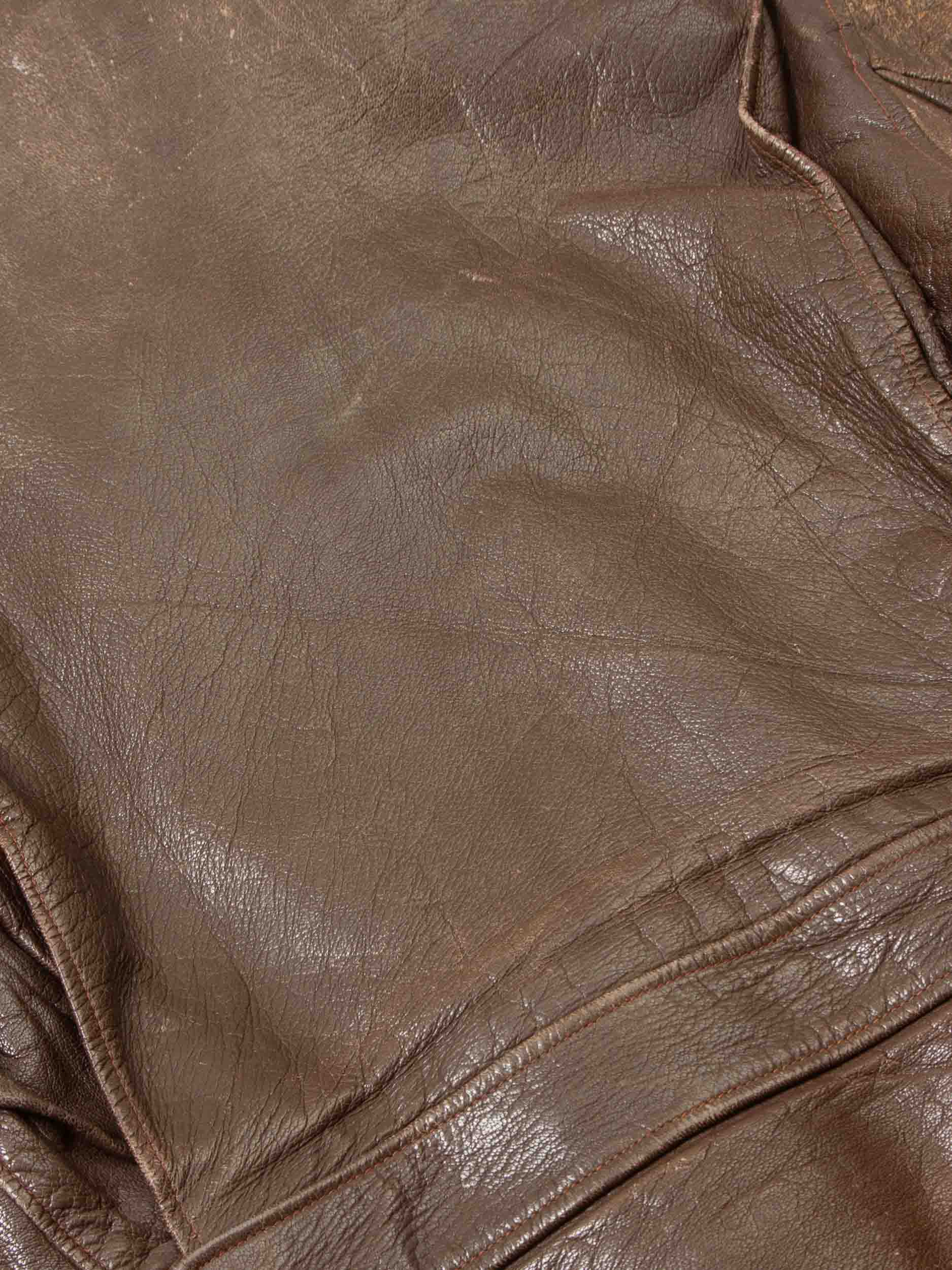 Vtg 1940/50s US Navy G-1 Flight Jacket (S) - Image 10