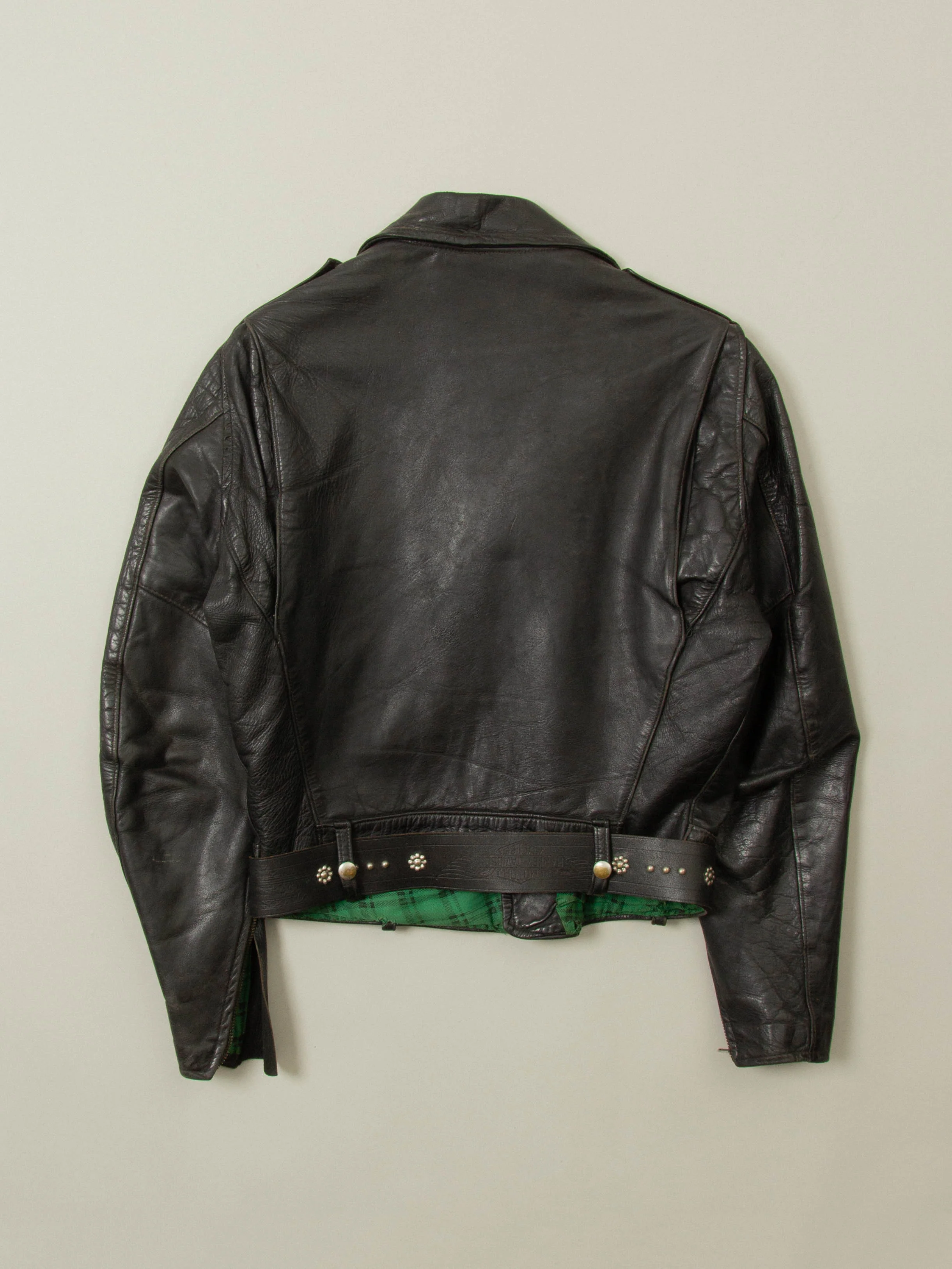 Vtg 1940s Harley-Davidson Cycle Champ Motorcycle Leather Jacket (XS/S) - Image 11