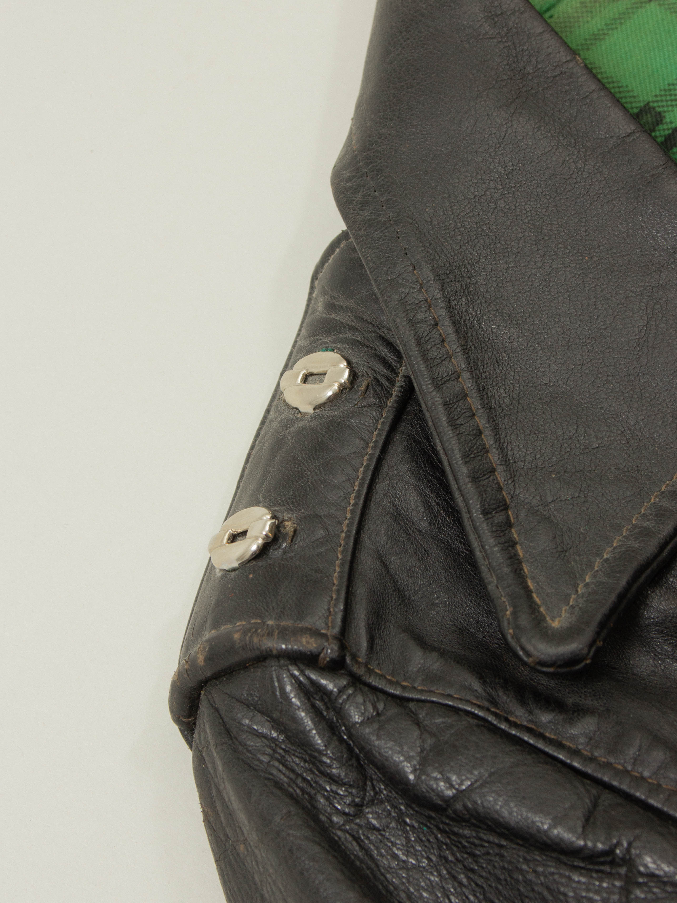 Vtg 1940s Harley-Davidson Cycle Champ Motorcycle Leather Jacket (XS/S) - Image 5