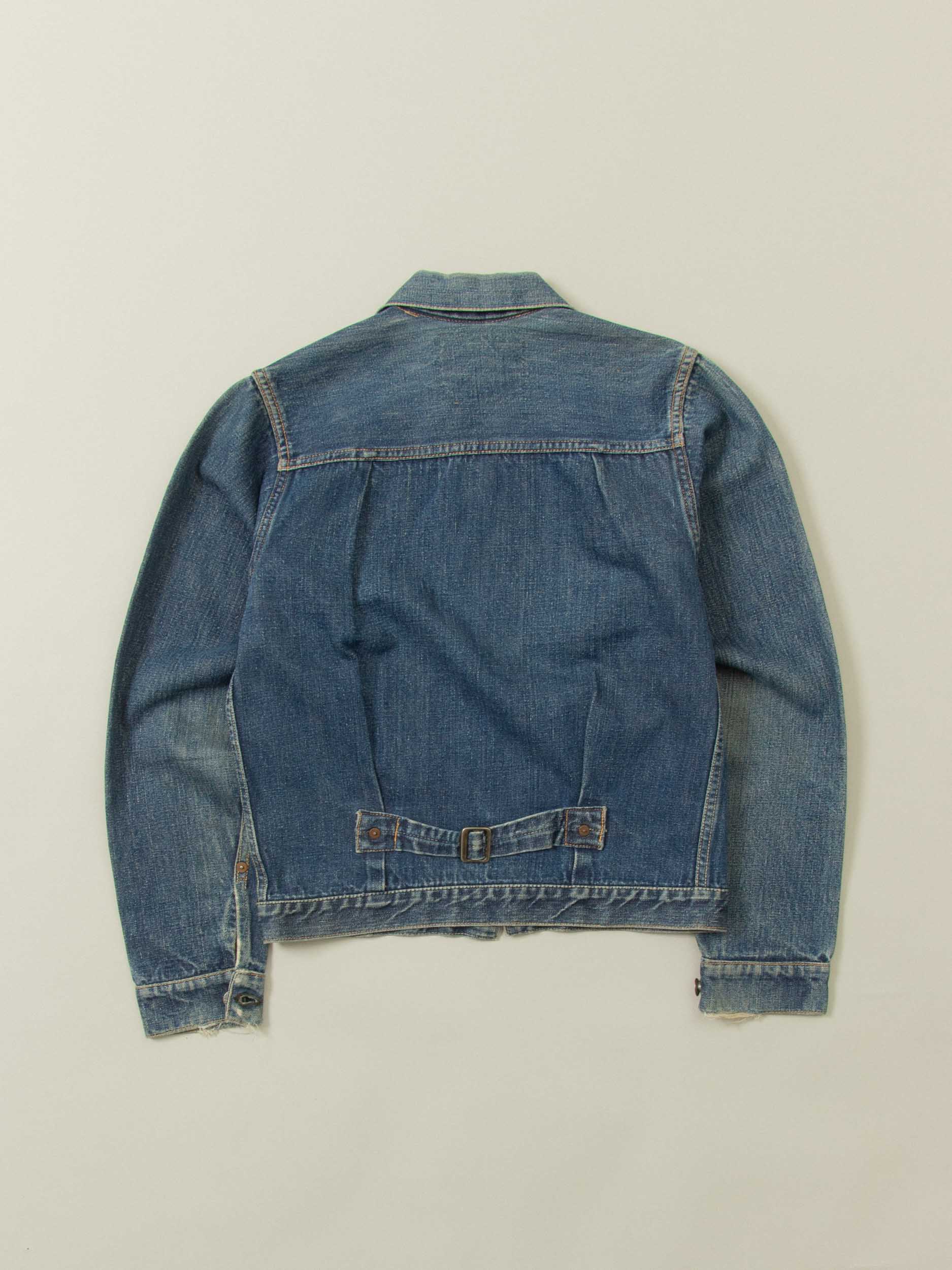 Vtg 1940s Levi's 506XX Type 1 Big E Denim Jacket (XS/S) - Image 7