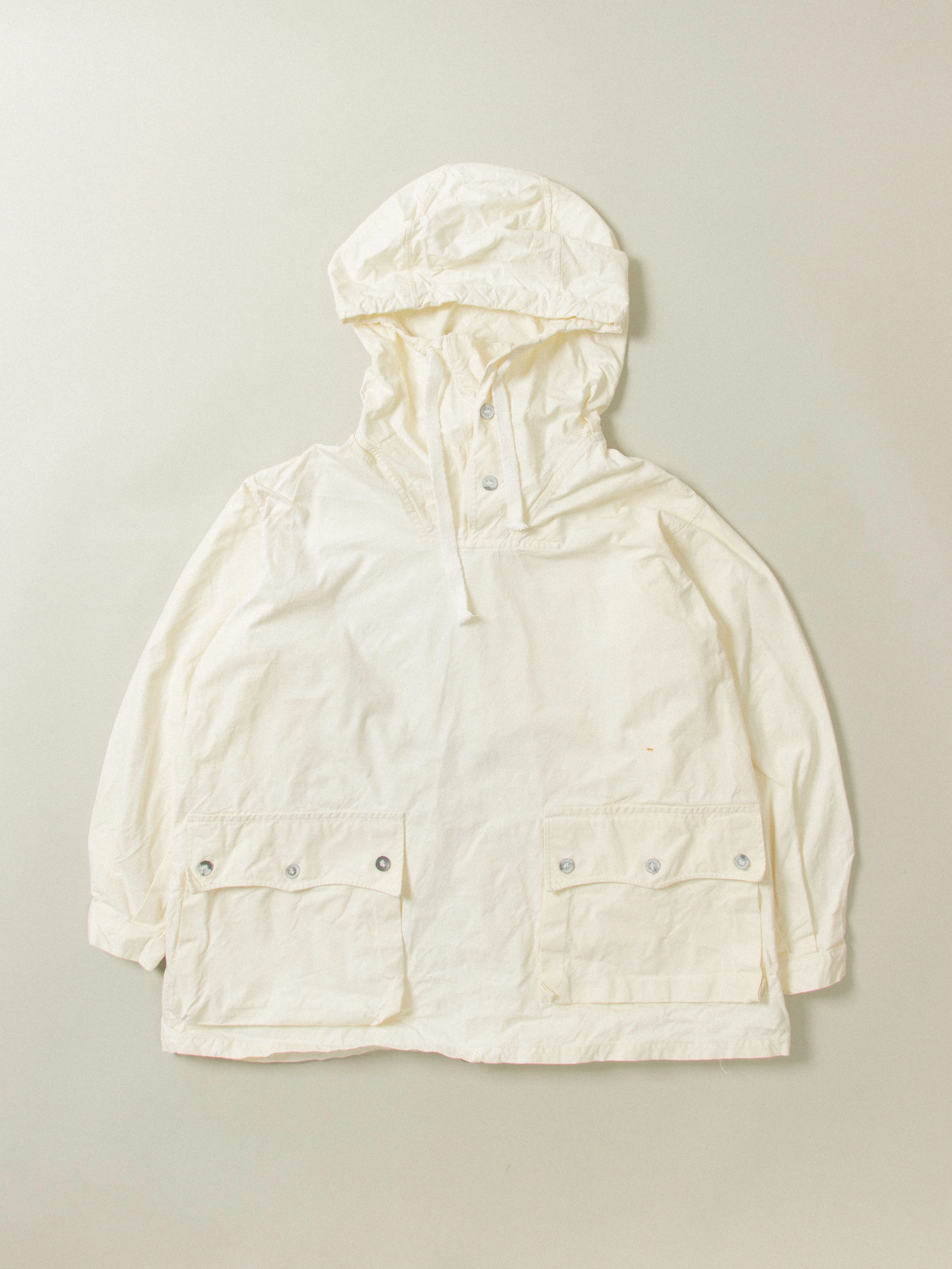 Vtg 1940s Swedish Army Smock - Image 7