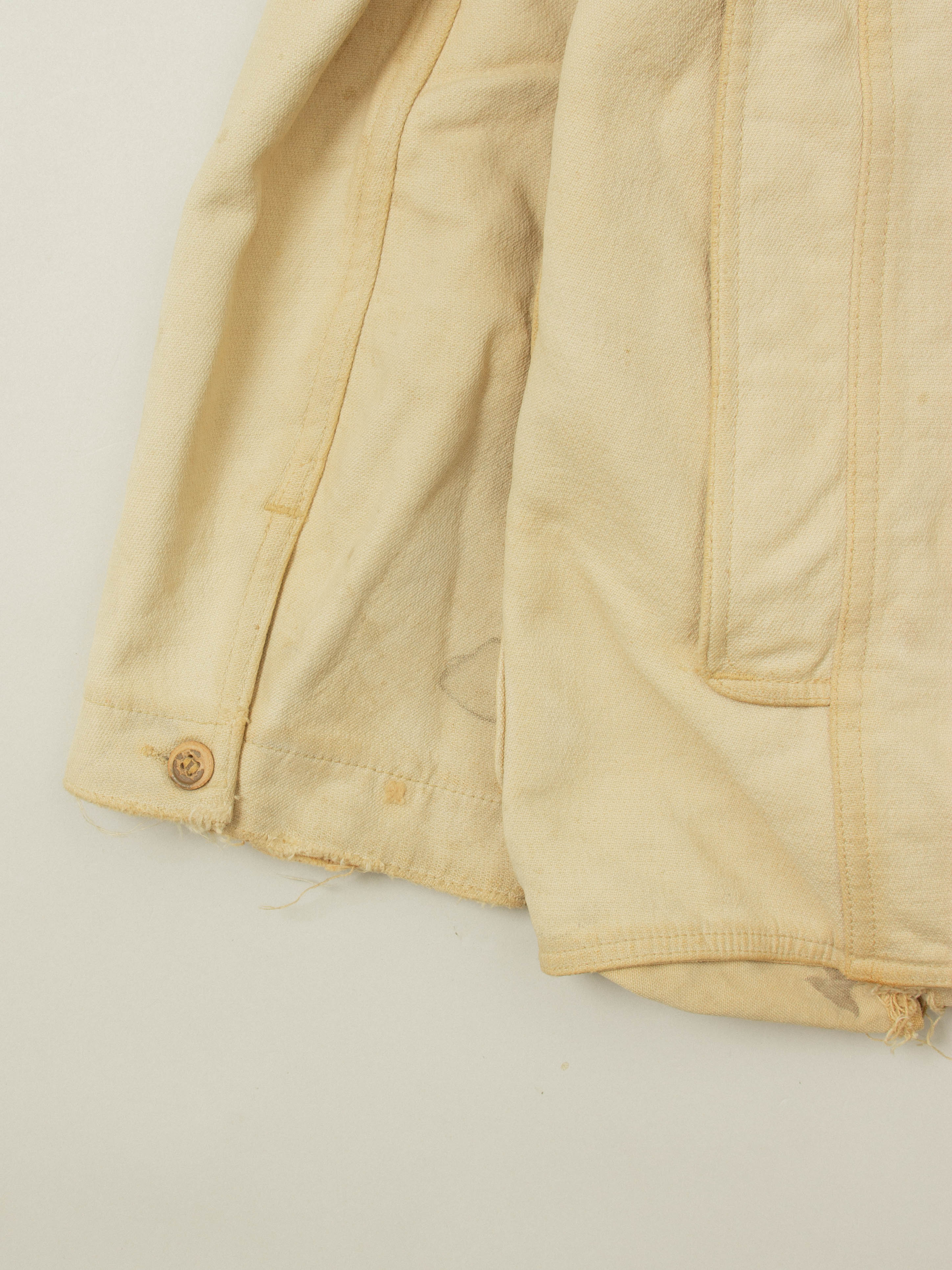 Vtg 1940s Western Field Moleskin Hunting Jacket (M) - Image 7