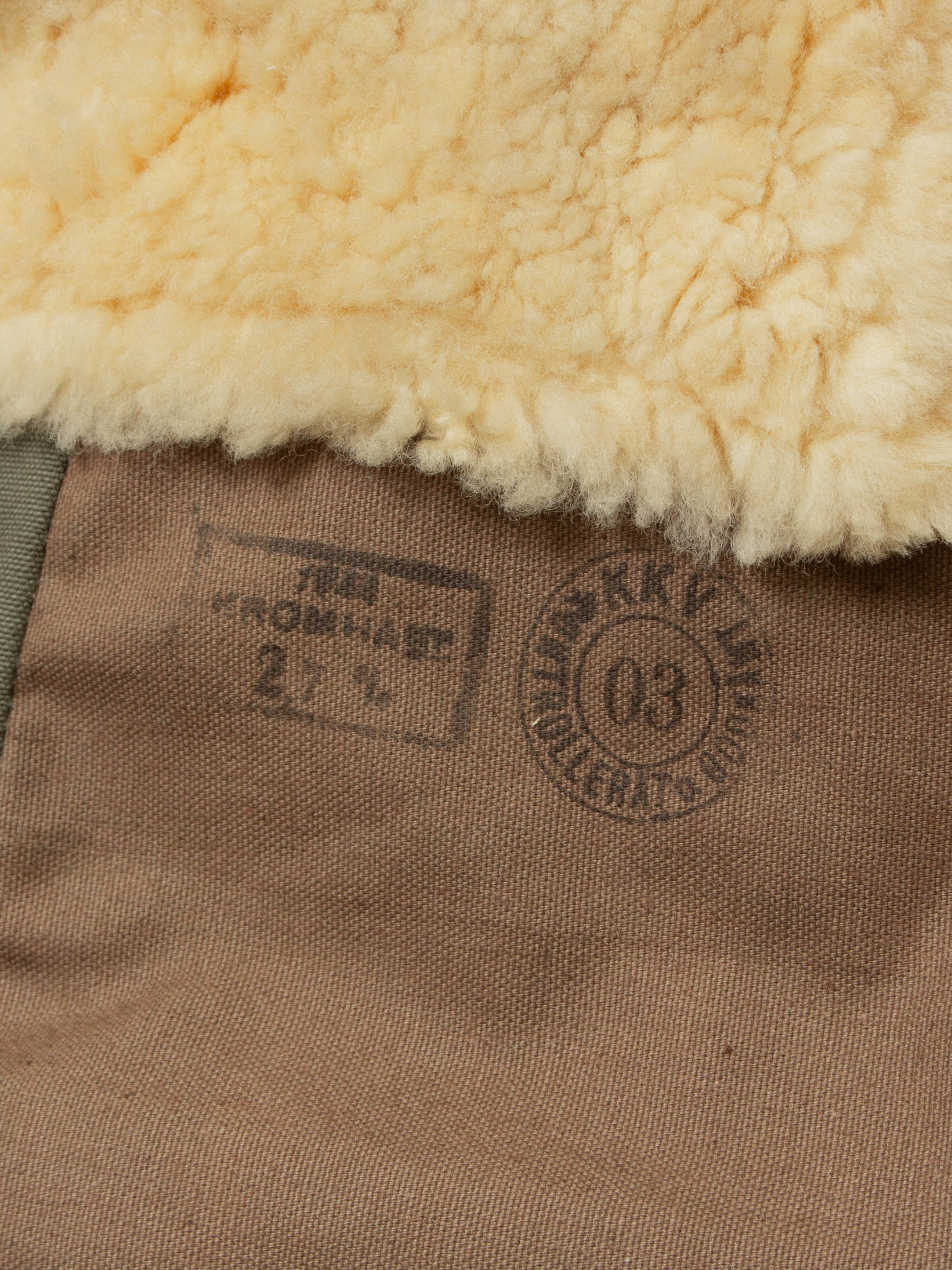 Vtg 1944 Swedish Army Extreme Cold Weather Coat (L) - Image 8